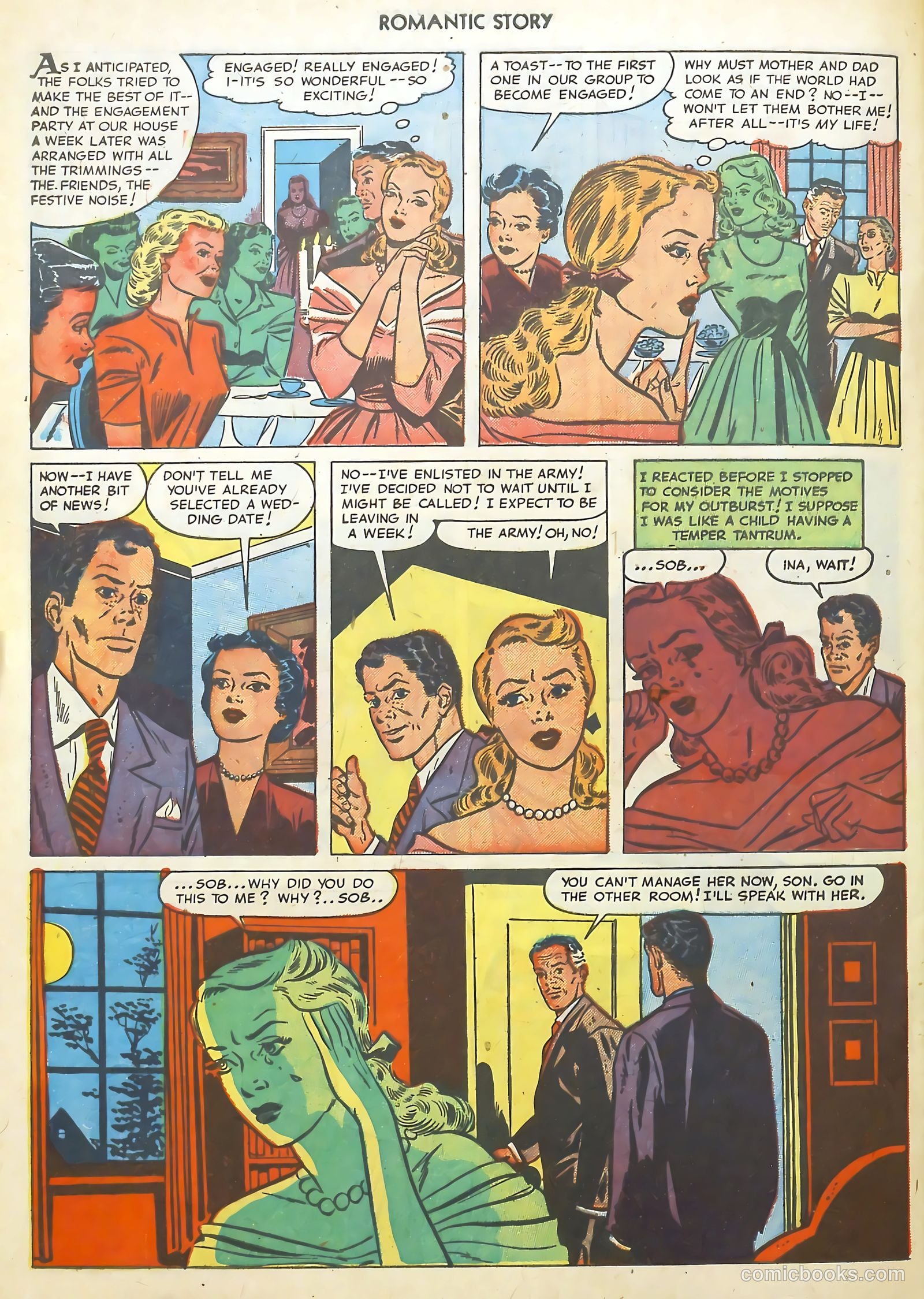 Romantic Story #19 (1952) — page 28 of 36