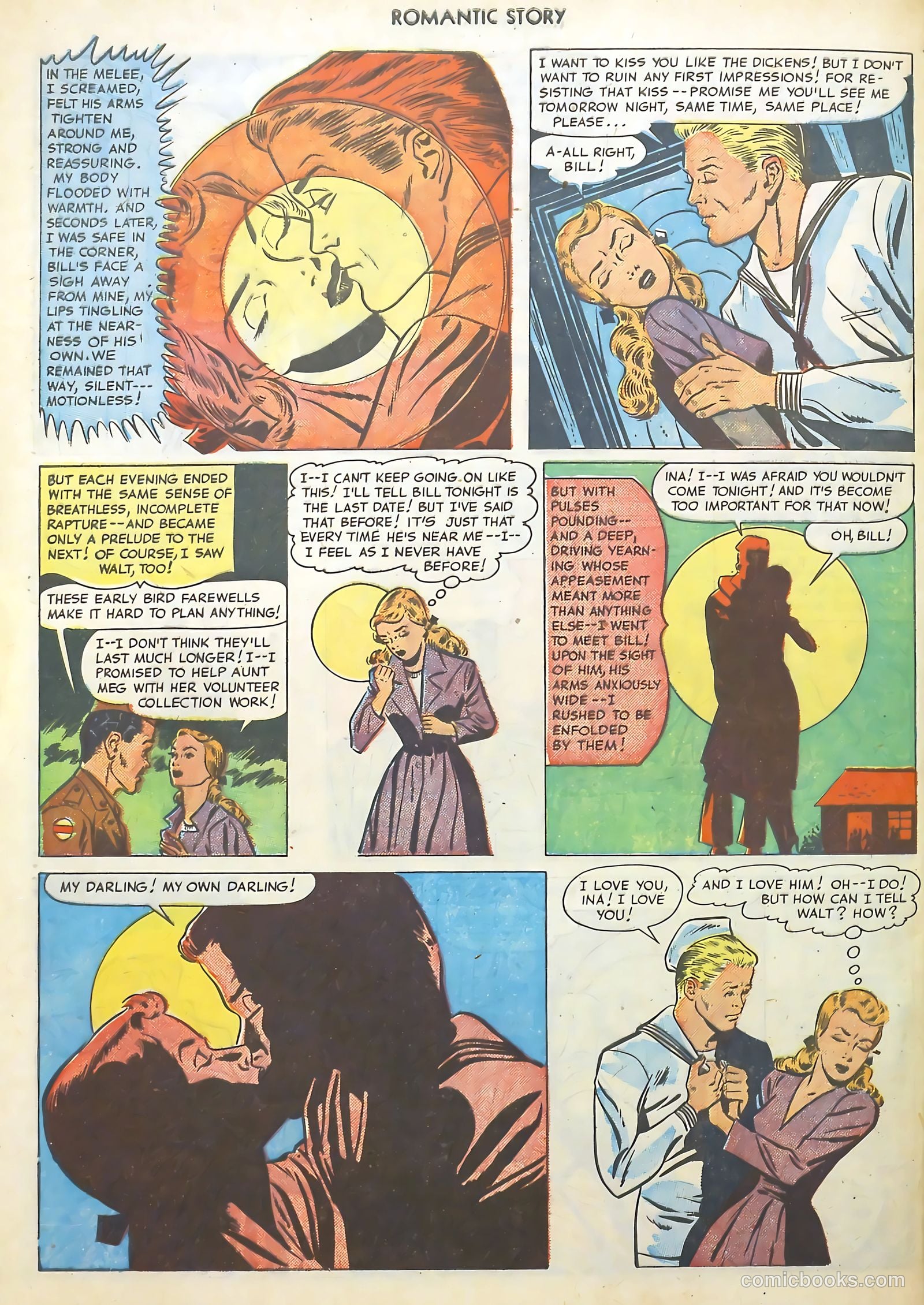 Romantic Story #19 (1952) — page 32 of 36