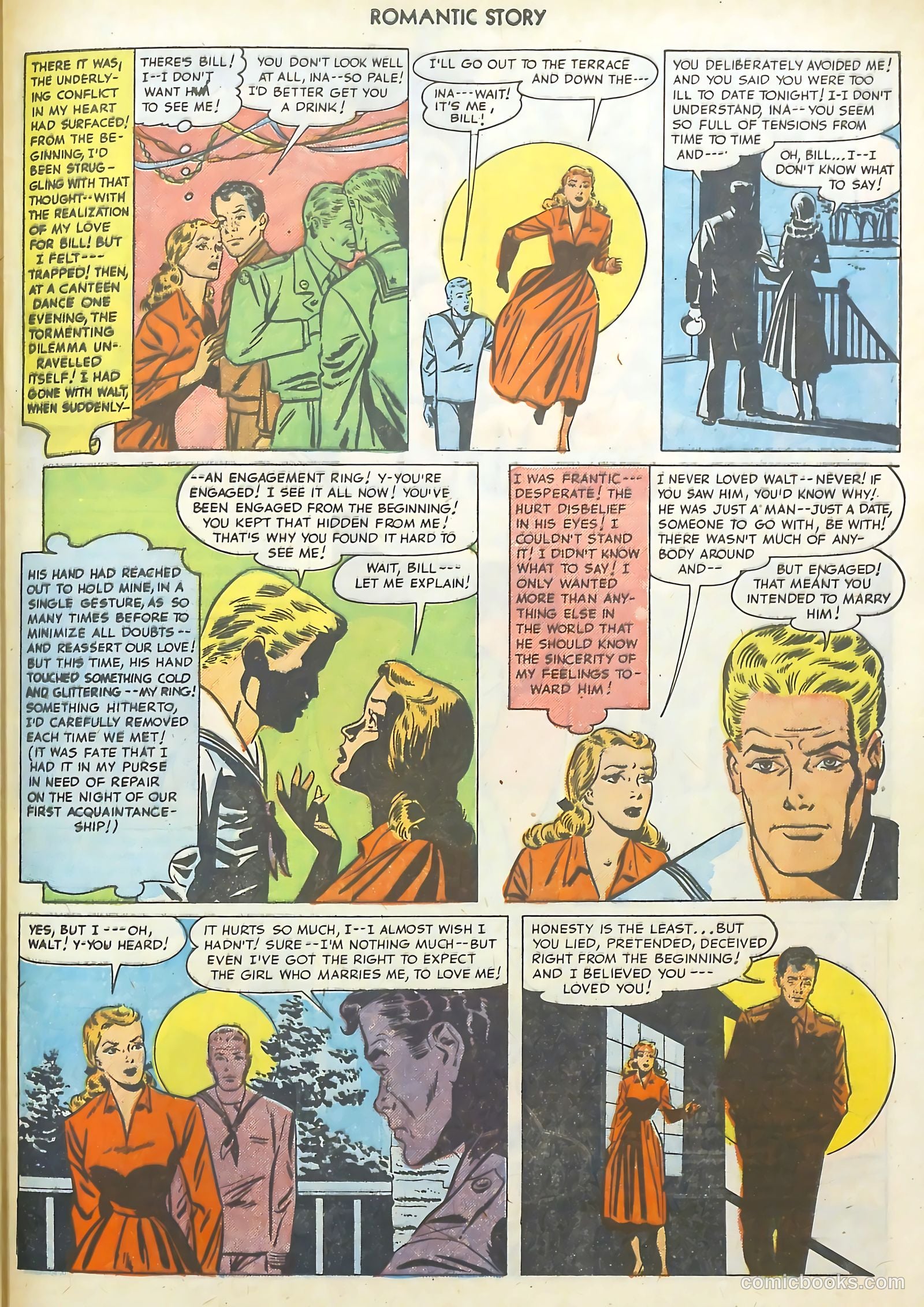 Romantic Story #19 (1952) — page 33 of 36