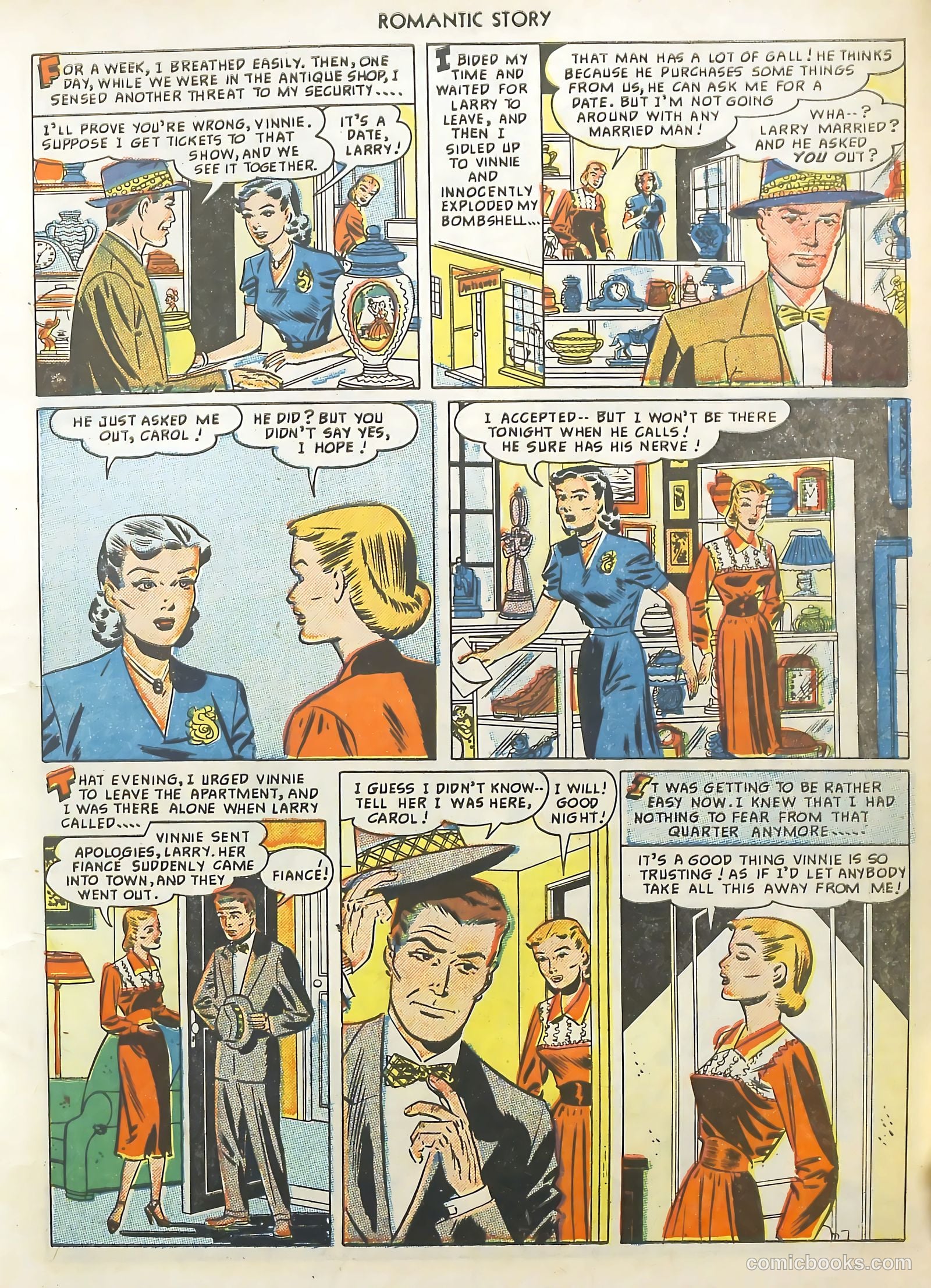 Romantic Story #2 (1950) — page 19 of 52