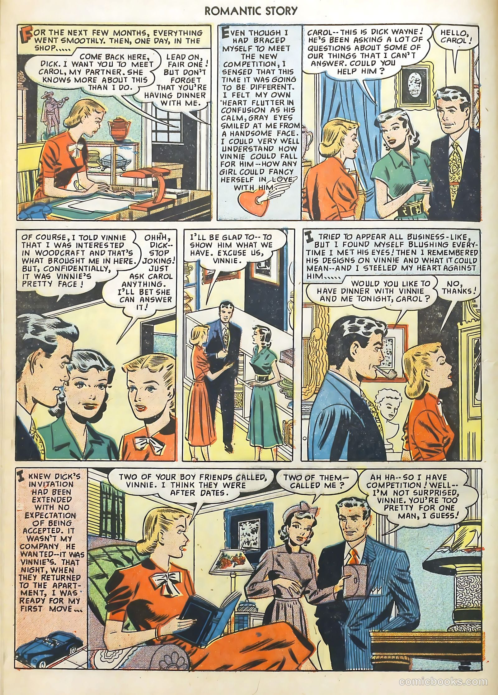 Romantic Story #2 (1950) — page 20 of 52