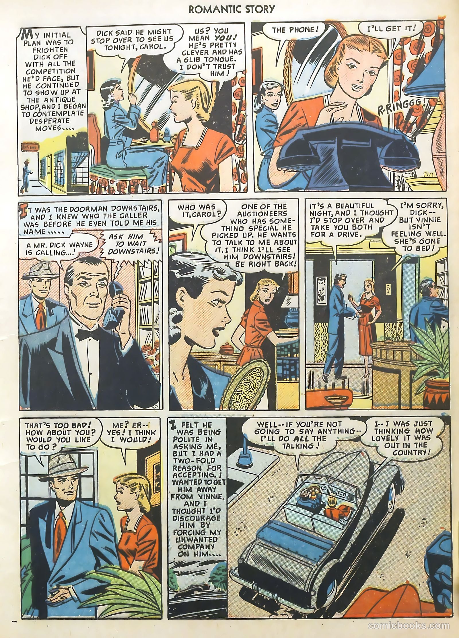 Romantic Story #2 (1950) — page 21 of 52