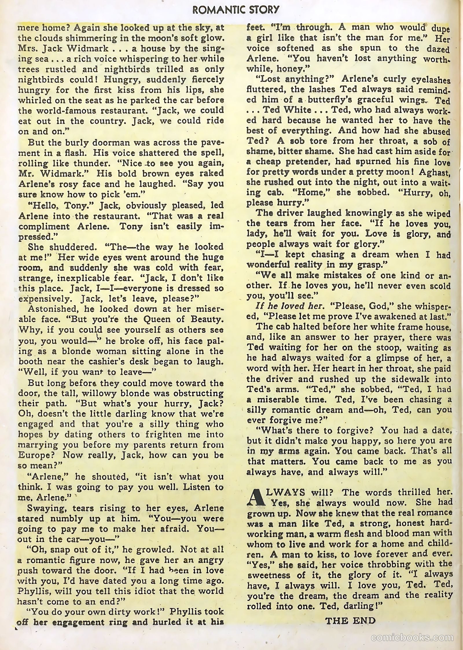 Romantic Story #2 (1950) — page 40 of 52