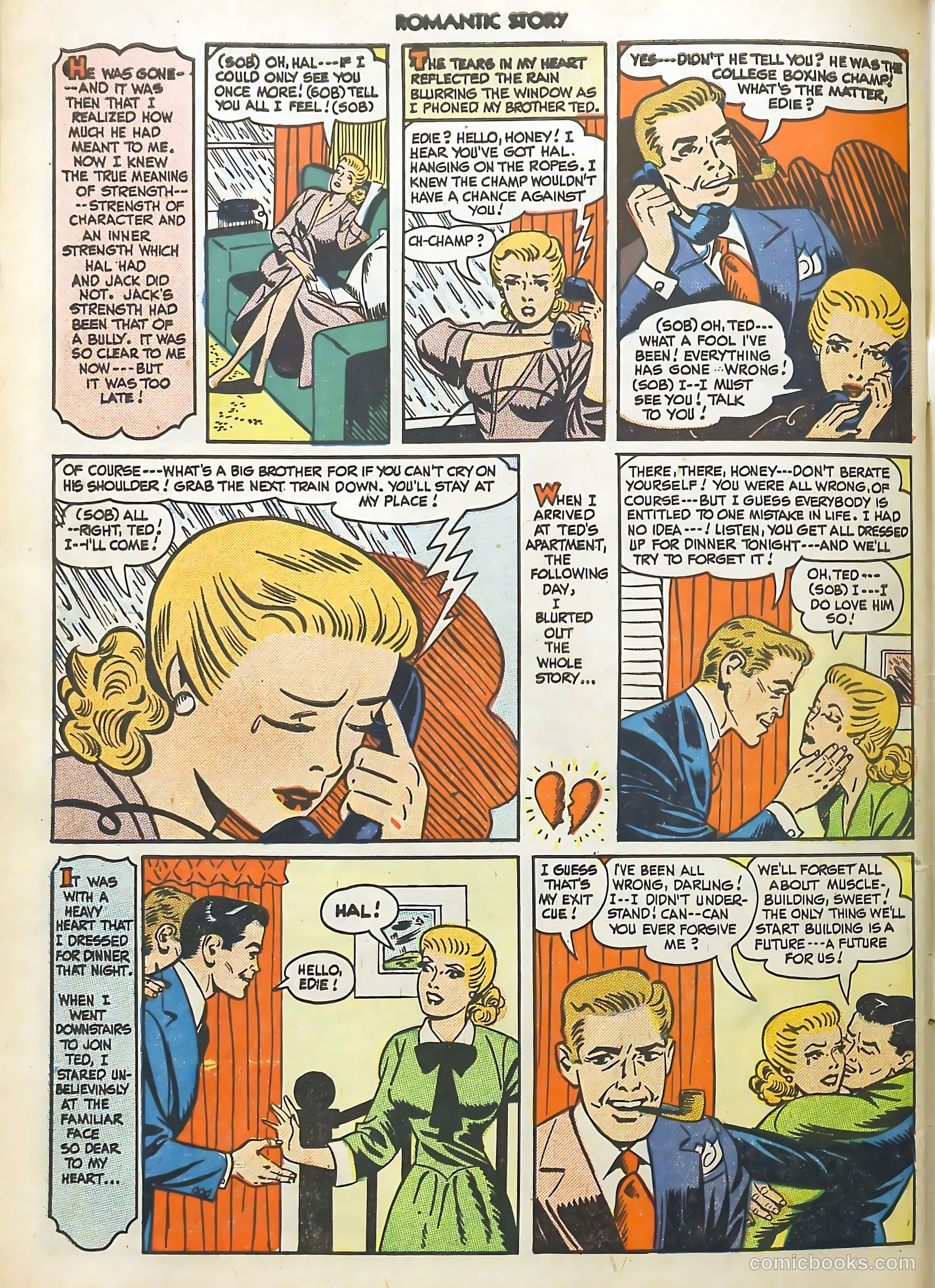 Romantic Story #2 (1950) — page 50 of 52