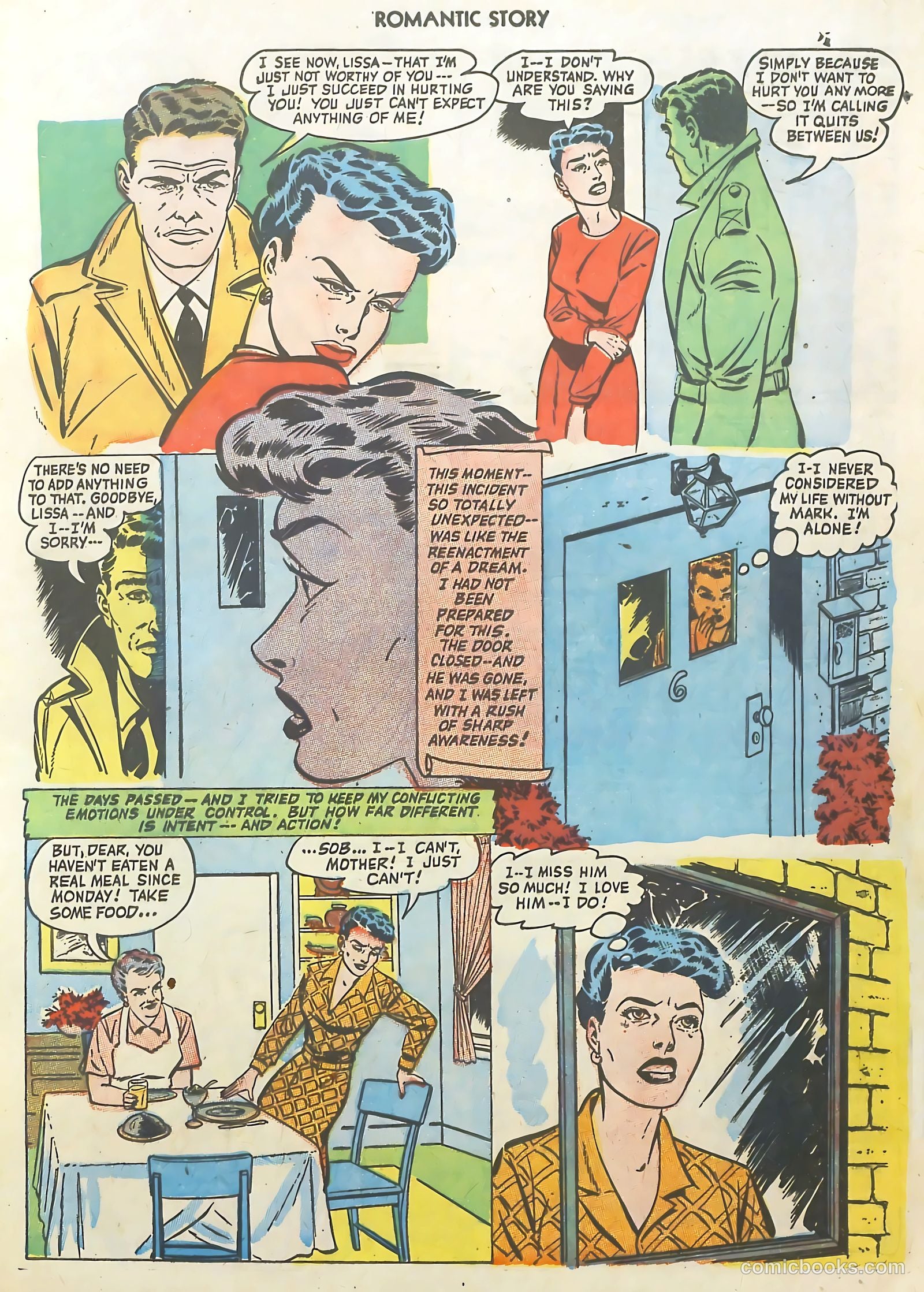 Romantic Story #20 (1953) — page 9 of 36