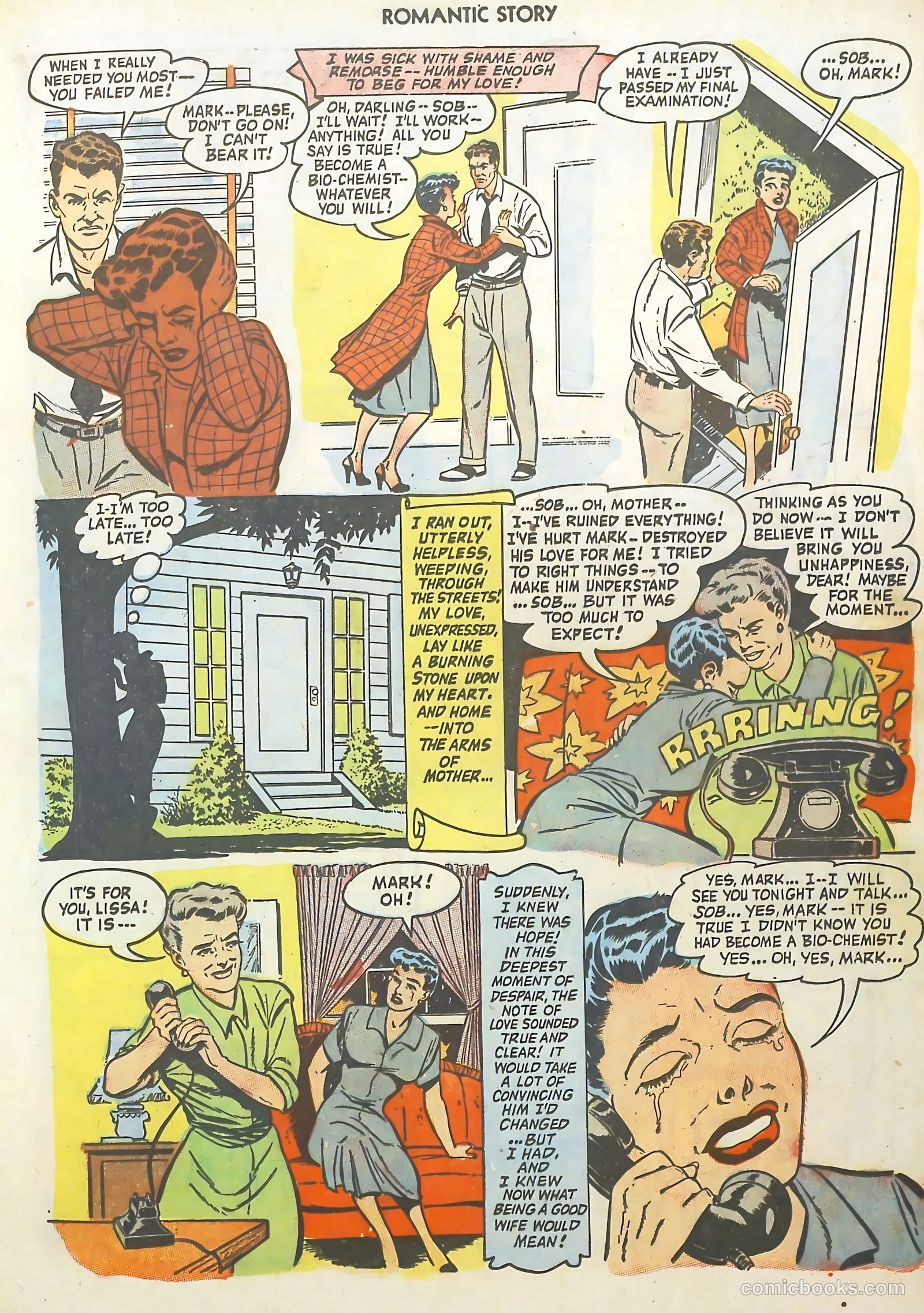 Romantic Story #20 (1953) — page 13 of 36