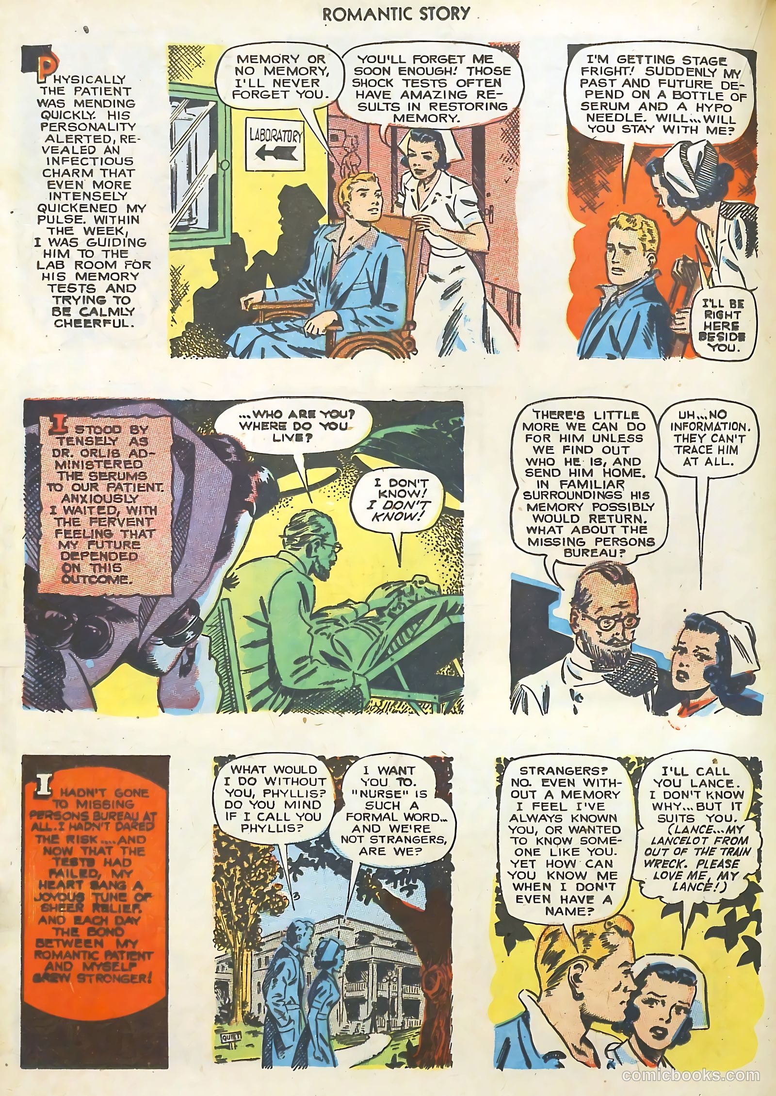 Romantic Story #20 (1953) — page 16 of 36