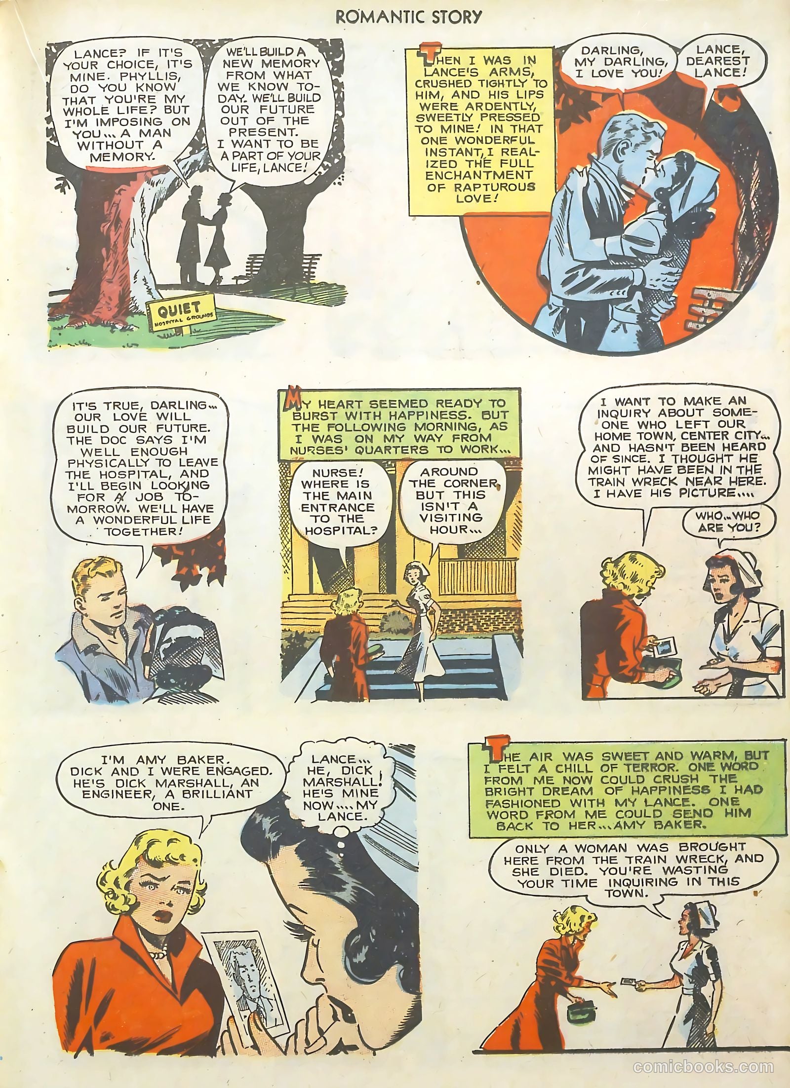 Romantic Story #20 (1953) — page 17 of 36