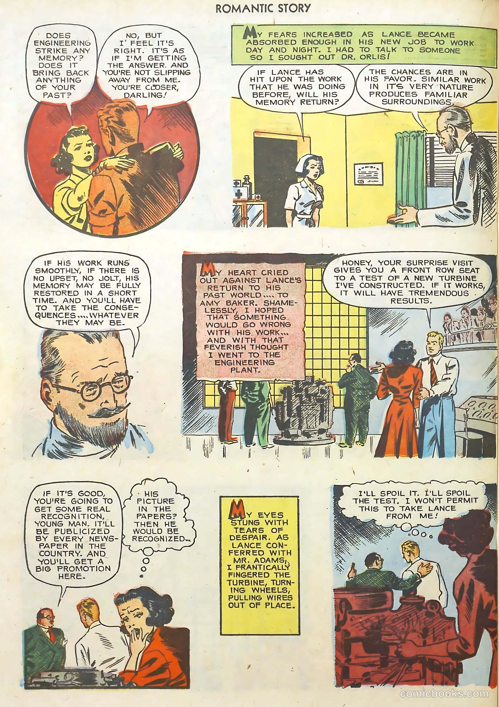 Romantic Story #20 (1953) — page 20 of 36