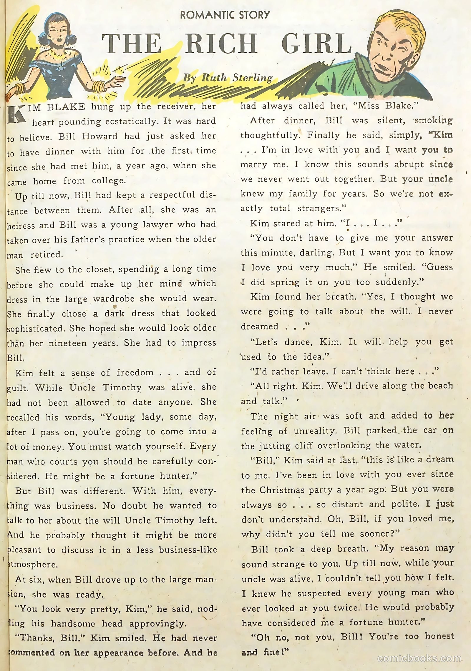 Romantic Story #20 (1953) — page 23 of 36