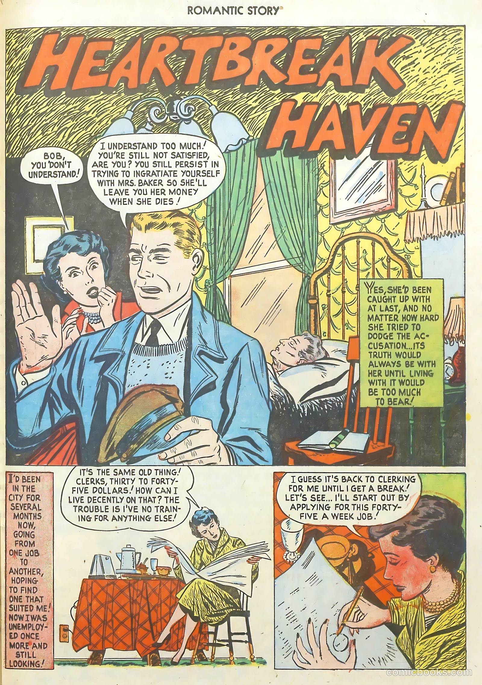 Romantic Story #20 (1953) — page 25 of 36