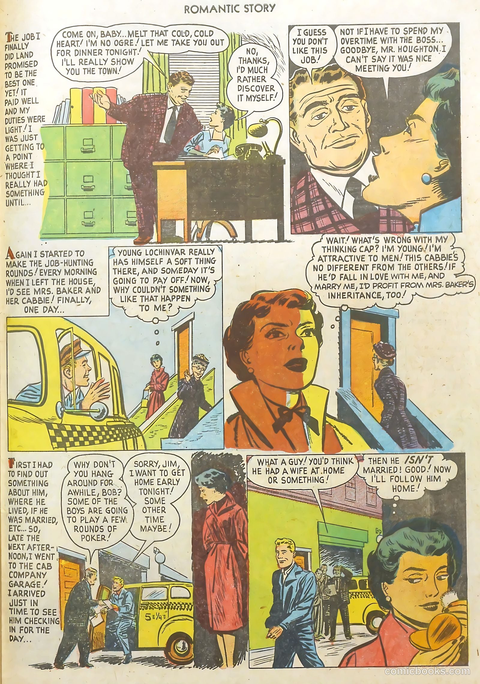 Romantic Story #20 (1953) — page 27 of 36