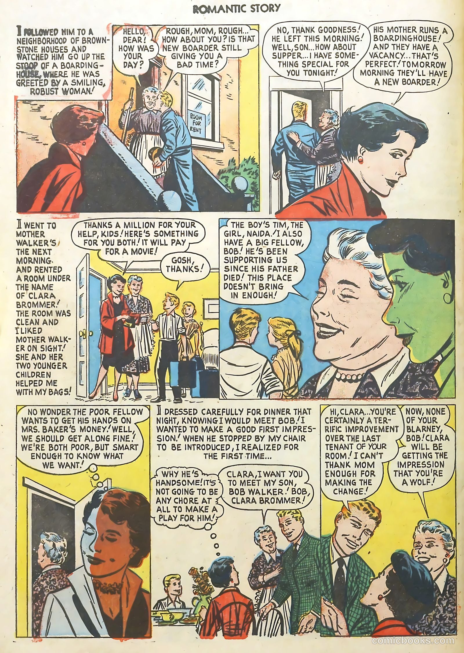 Romantic Story #20 (1953) — page 28 of 36
