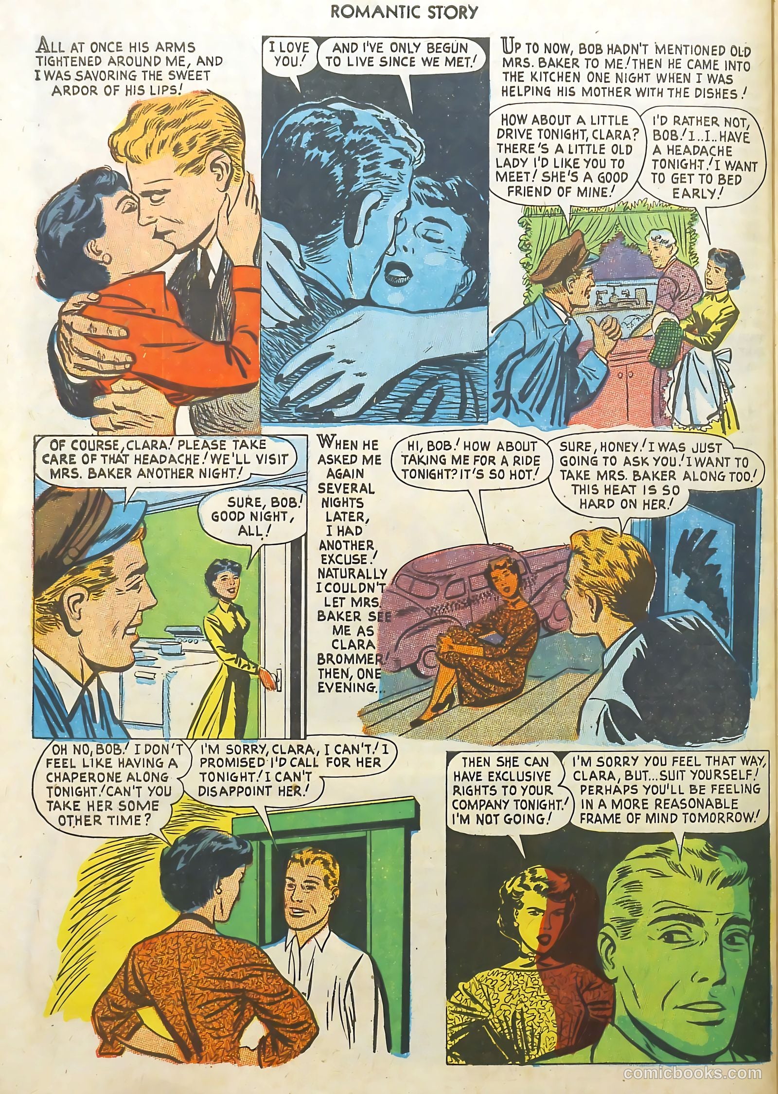 Romantic Story #20 (1953) — page 30 of 36