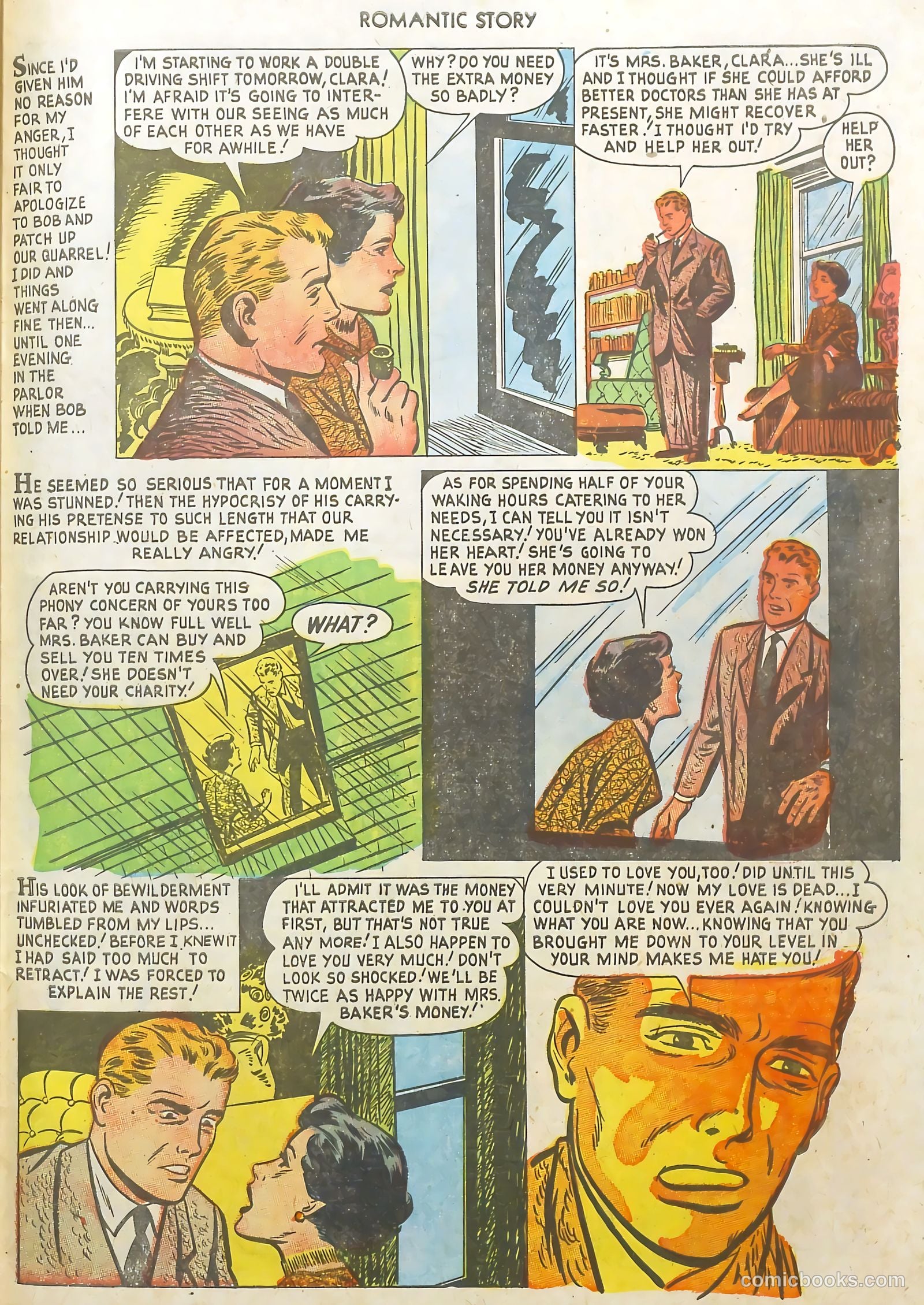 Romantic Story #20 (1953) — page 31 of 36