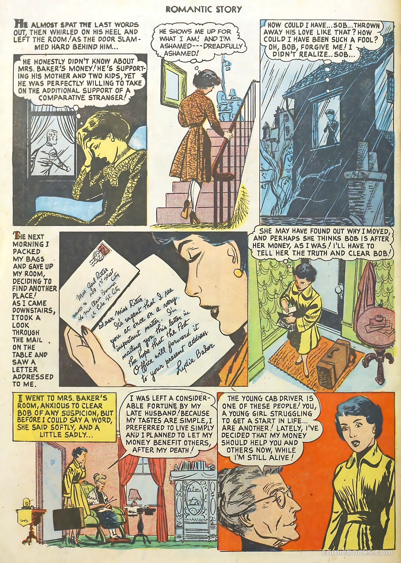Romantic Story #20 (1953) — page 32 of 36