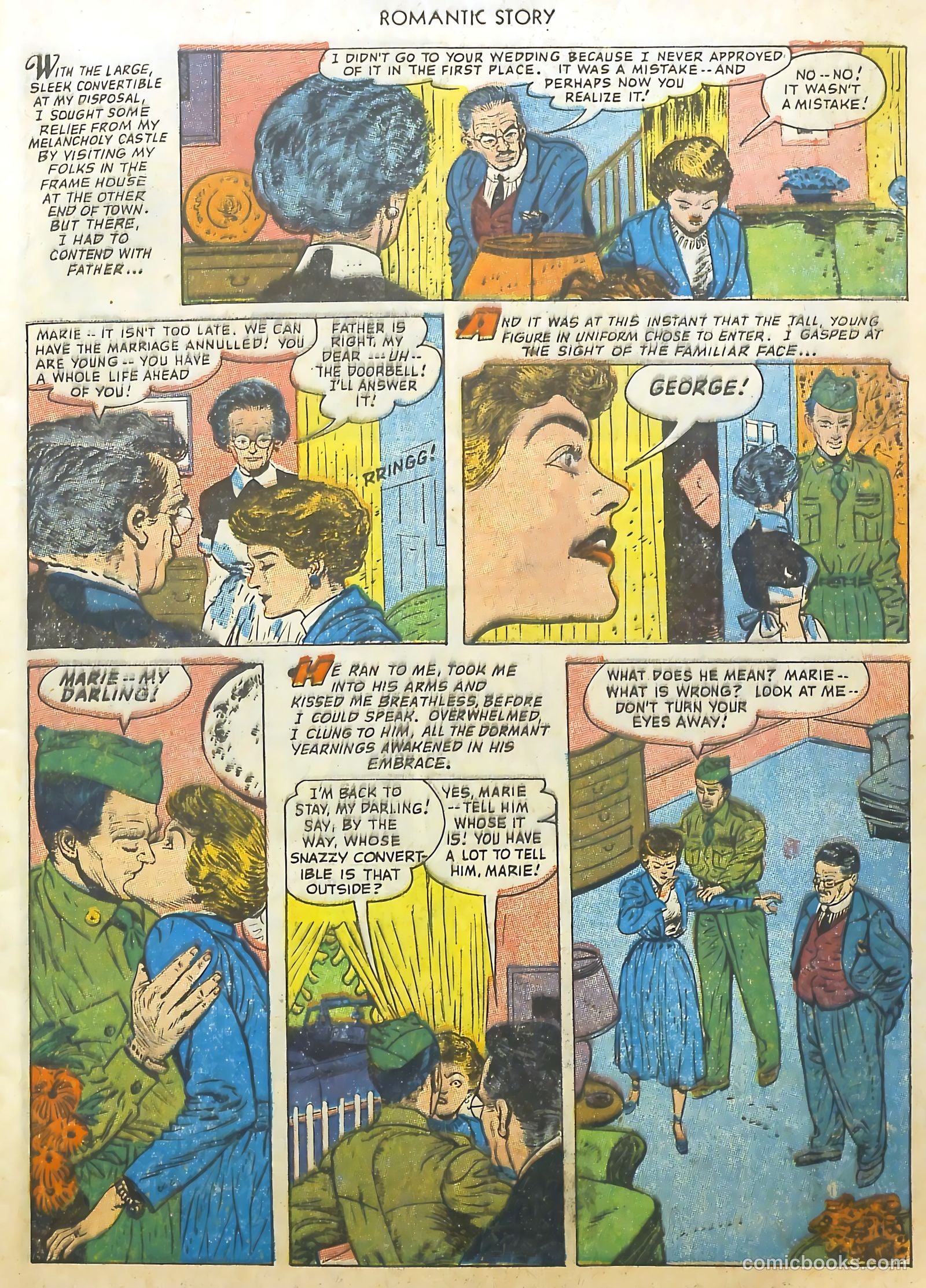 Romantic Story #21 (1953) — page 5 of 36