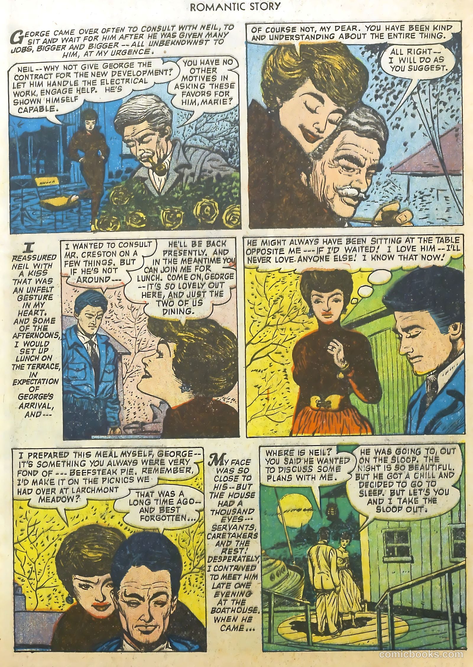 Romantic Story #21 (1953) — page 9 of 36
