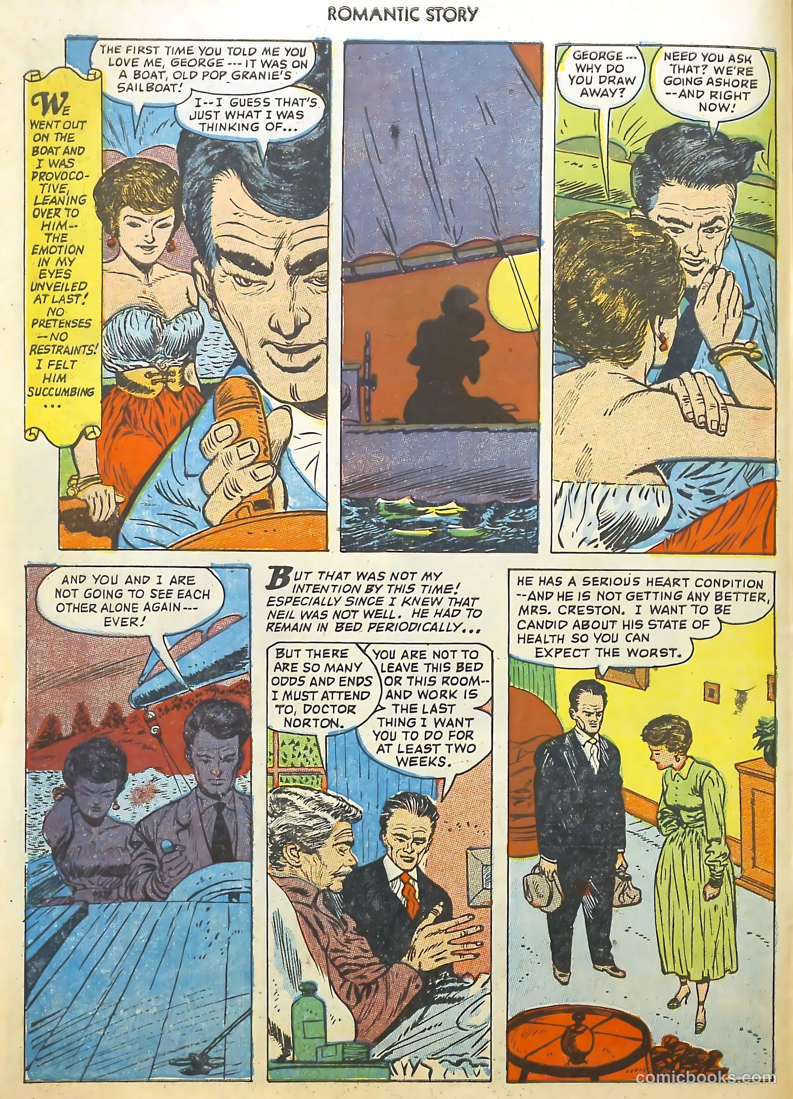 Romantic Story #21 (1953) — page 10 of 36