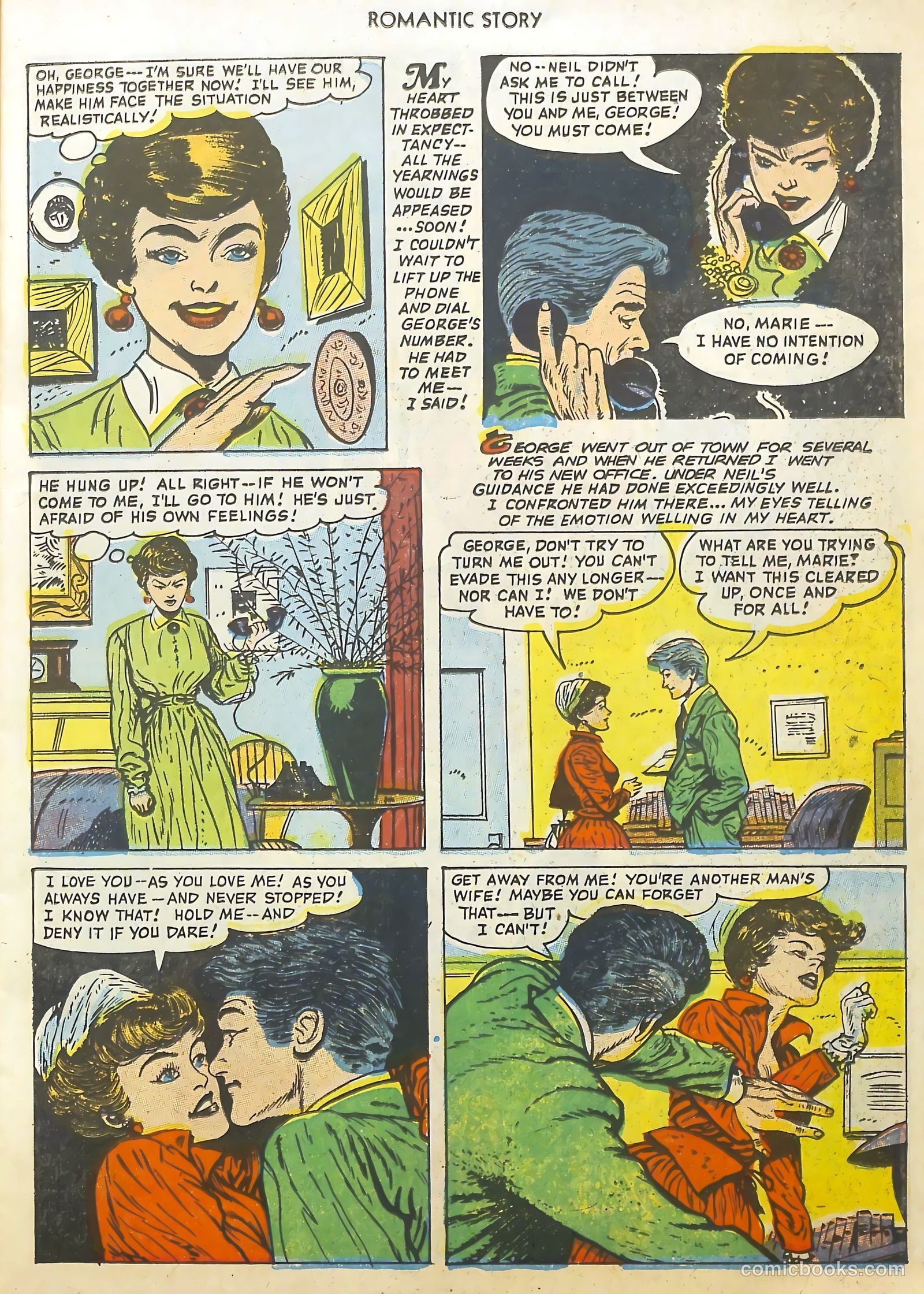 Romantic Story #21 (1953) — page 11 of 36