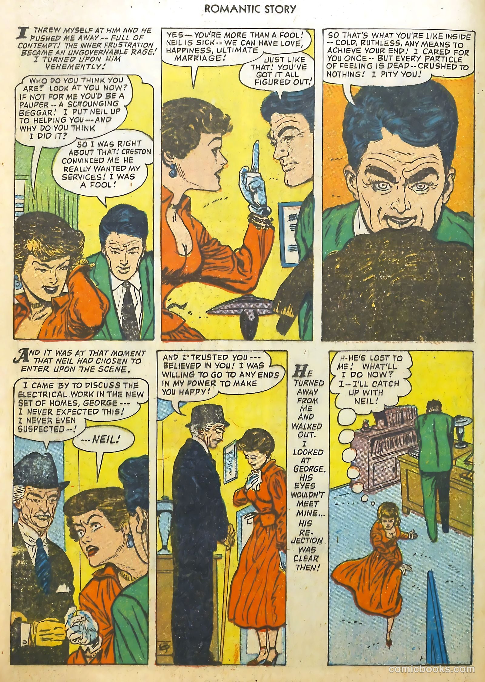 Romantic Story #21 (1953) — page 12 of 36