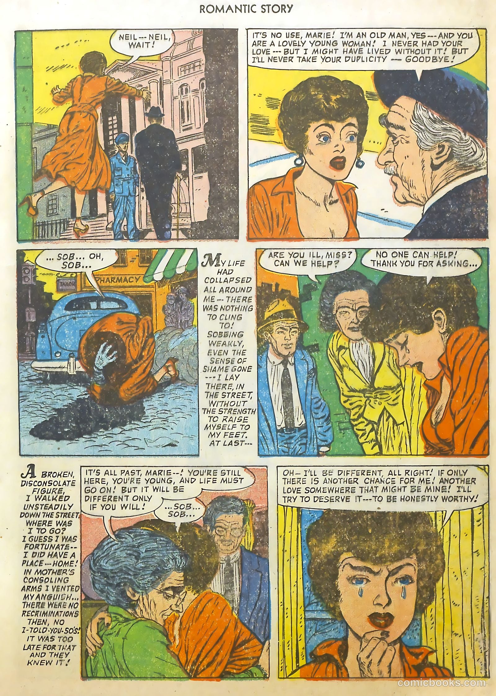 Romantic Story #21 (1953) — page 13 of 36