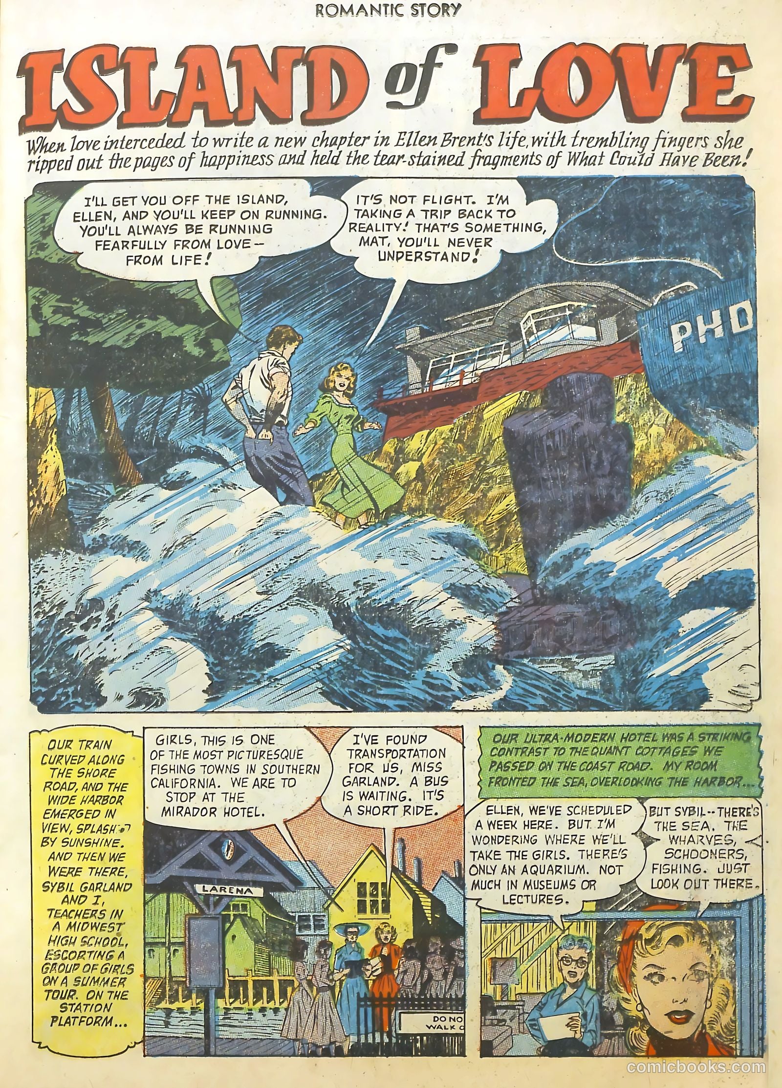 Romantic Story #21 (1953) — page 15 of 36
