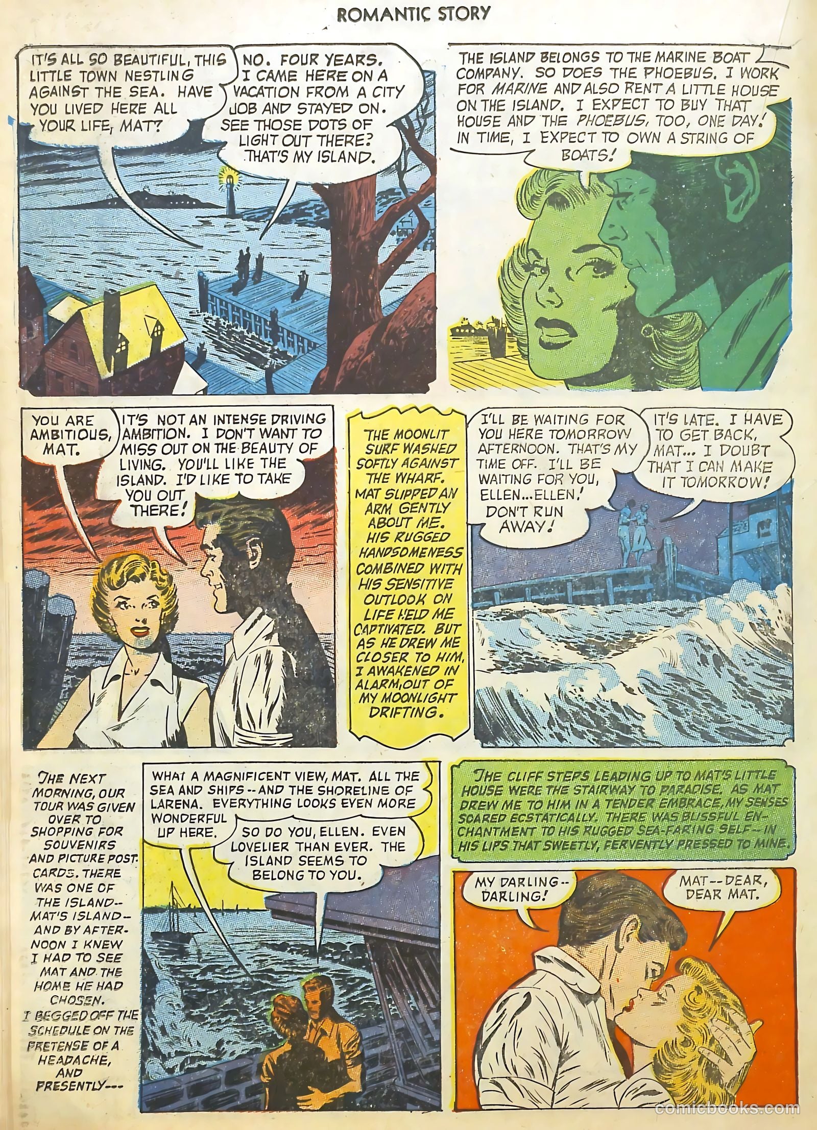 Romantic Story #21 (1953) — page 18 of 36