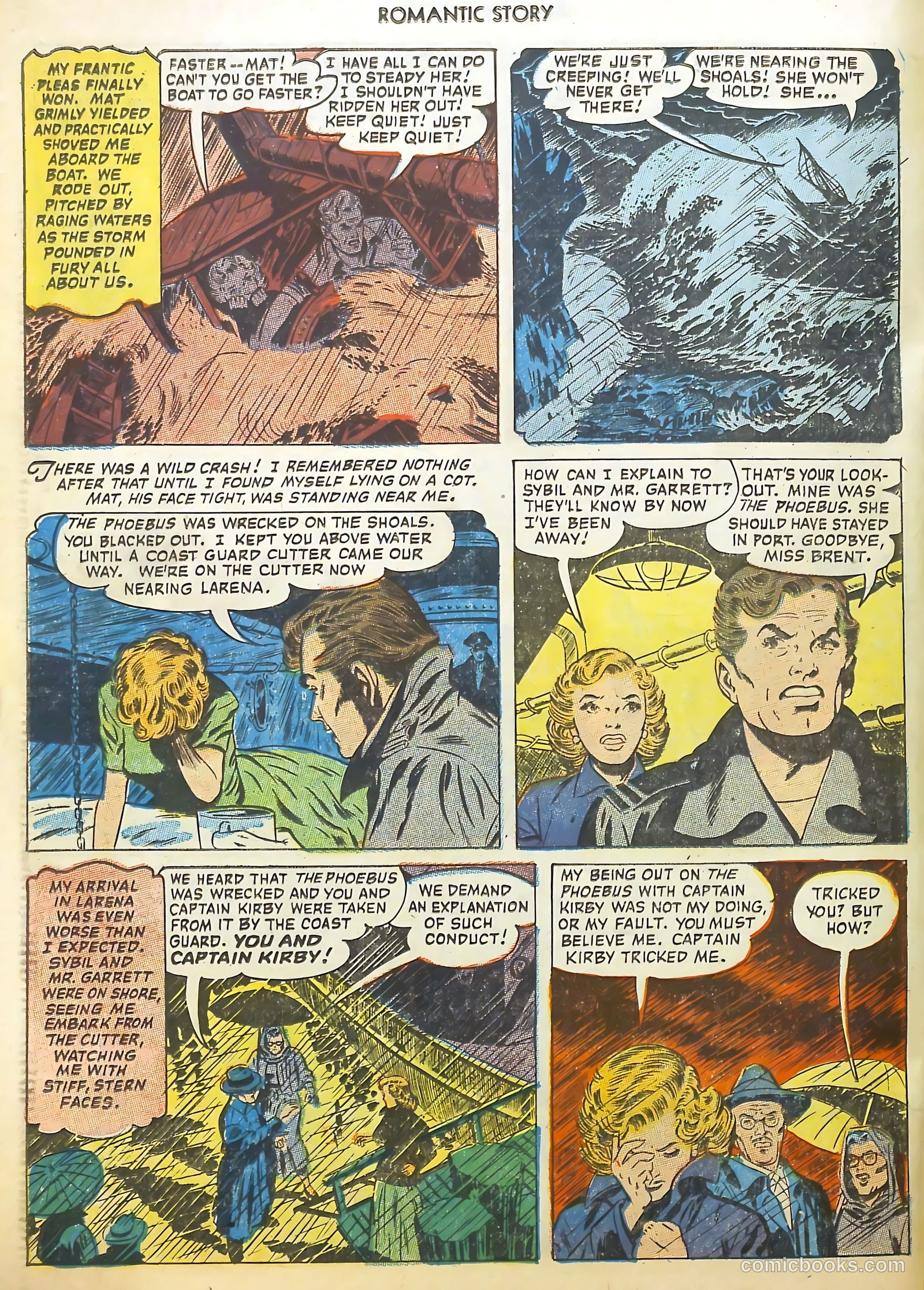 Romantic Story #21 (1953) — page 22 of 36