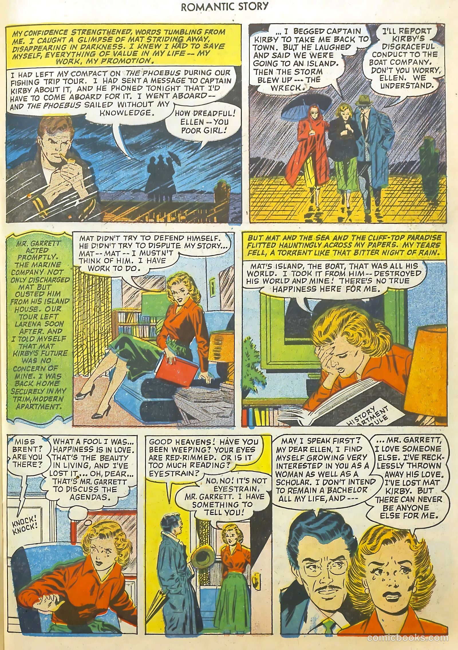 Romantic Story #21 (1953) — page 23 of 36