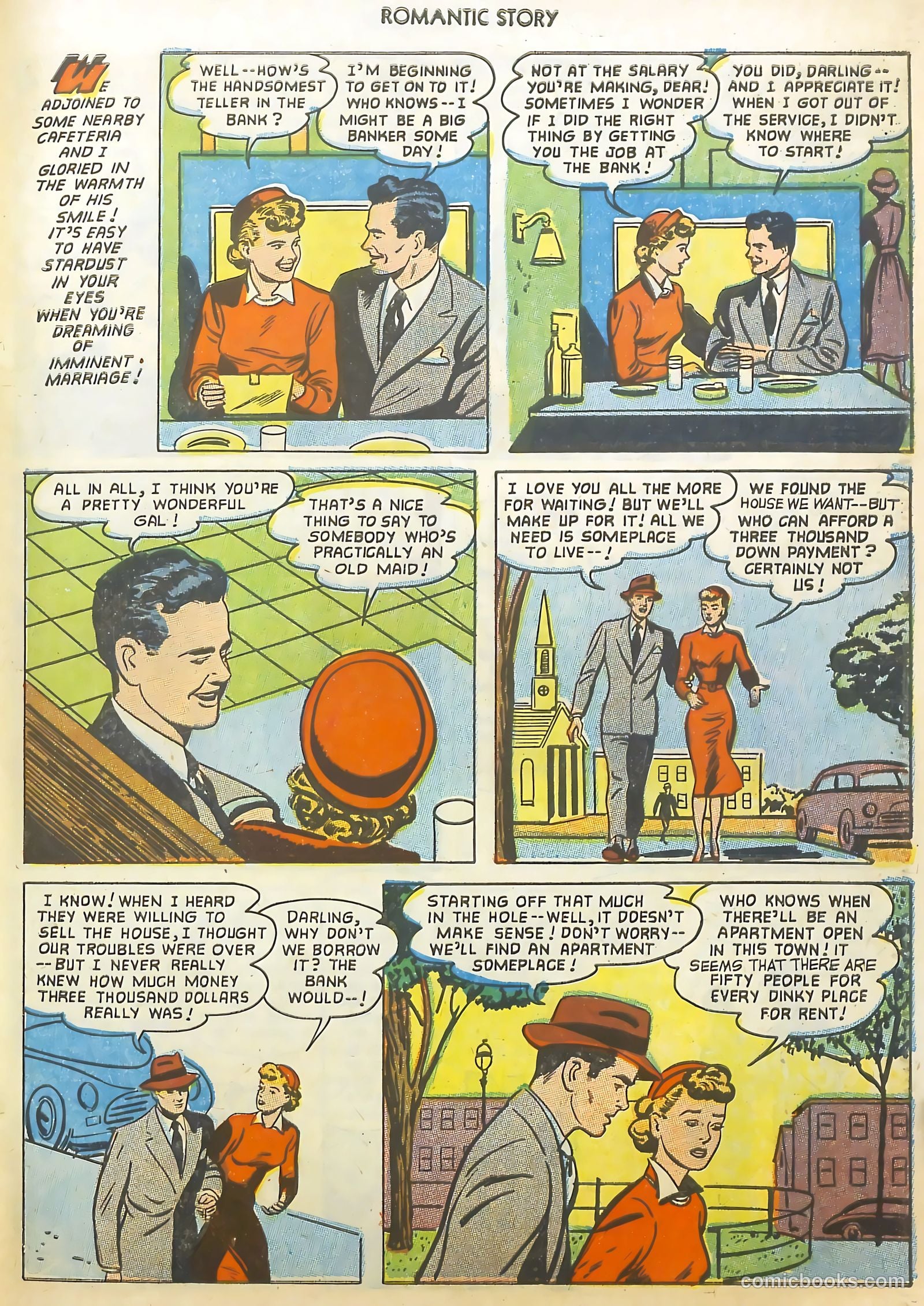 Romantic Story #21 (1953) — page 27 of 36
