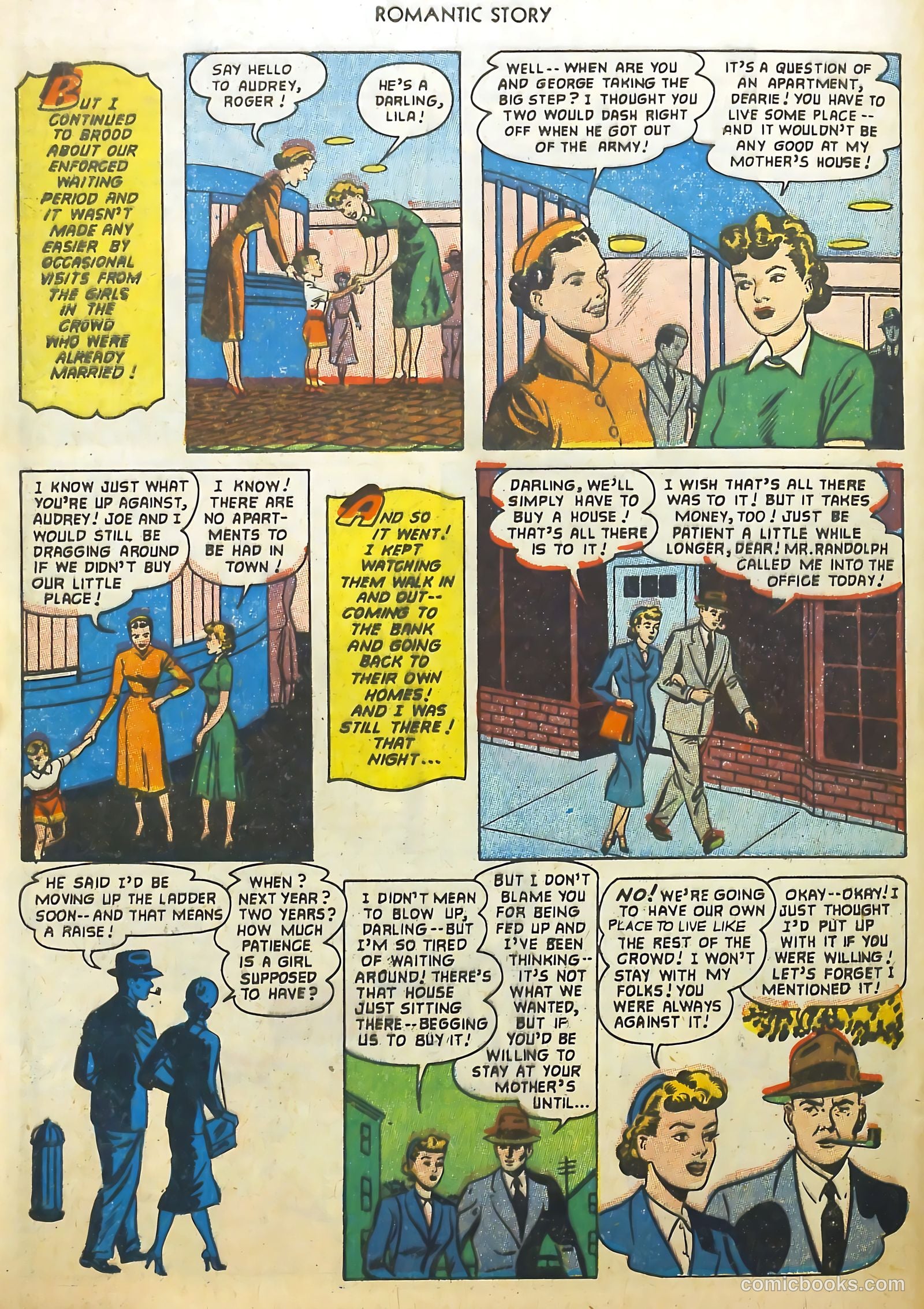 Romantic Story #21 (1953) — page 28 of 36