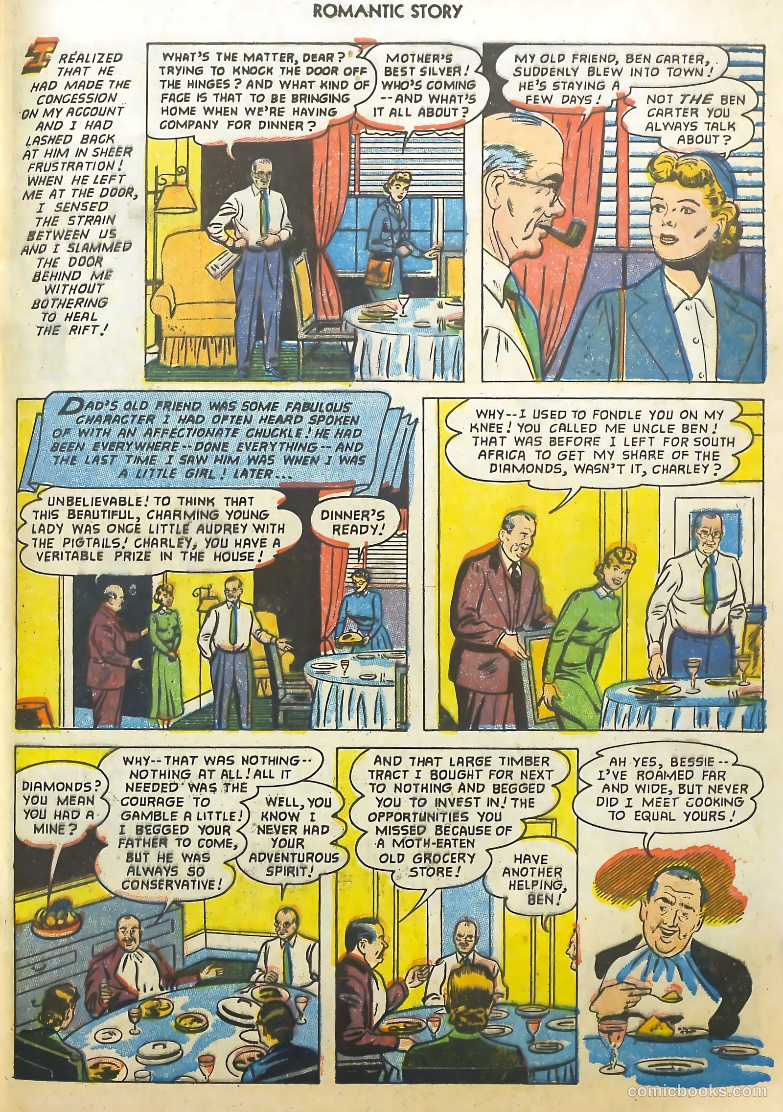 Romantic Story #21 (1953) — page 29 of 36