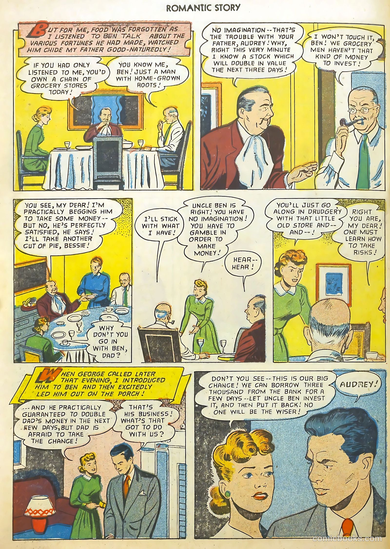 Romantic Story #21 (1953) — page 30 of 36