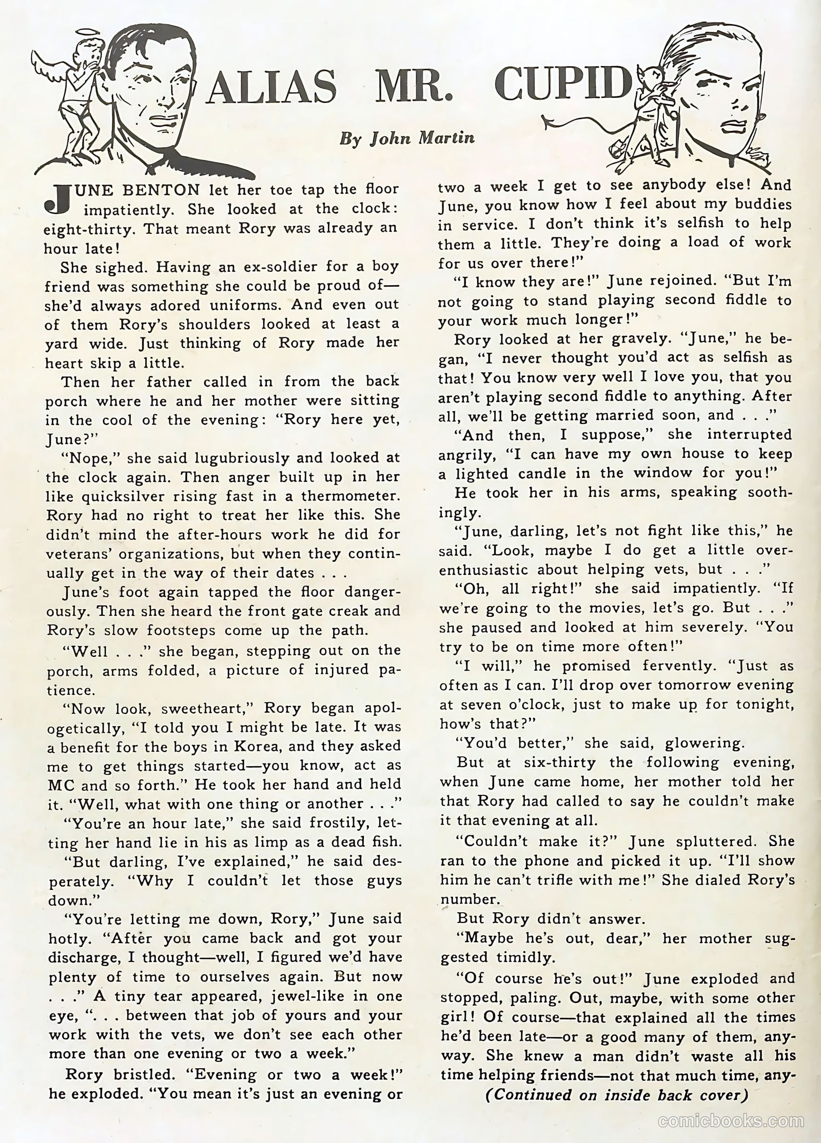 Romantic Story #22 (1953) — page 2 of 36
