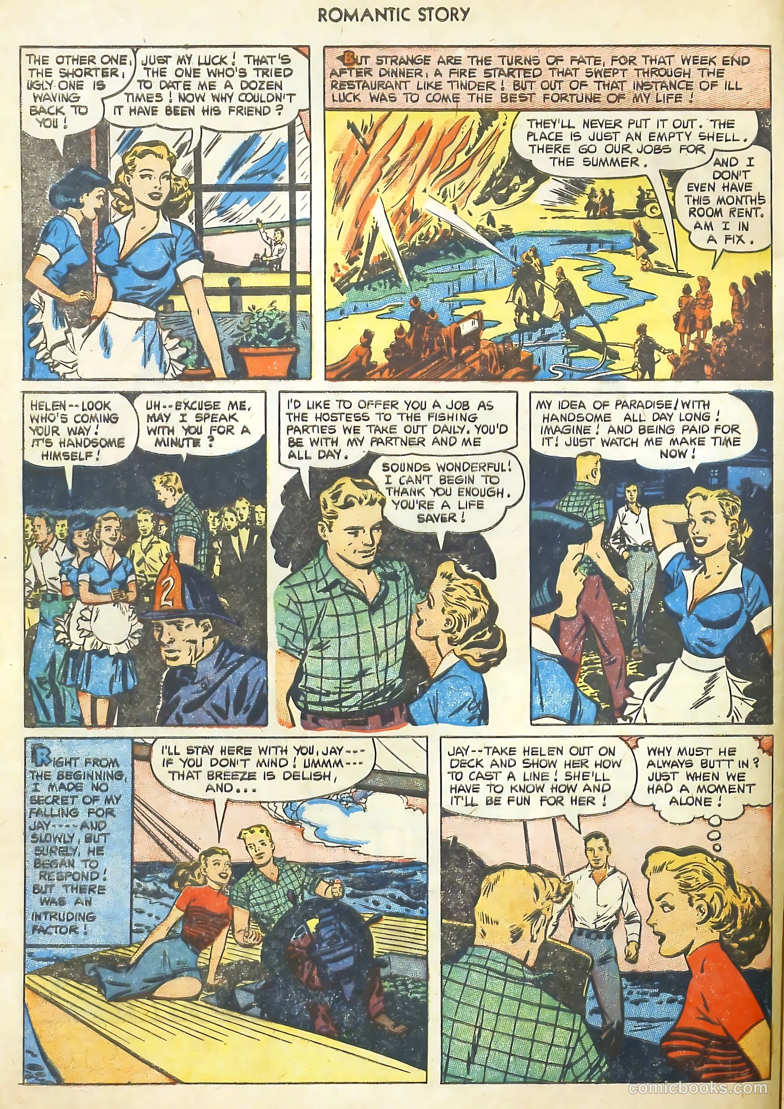 Romantic Story #22 (1953) — page 4 of 36