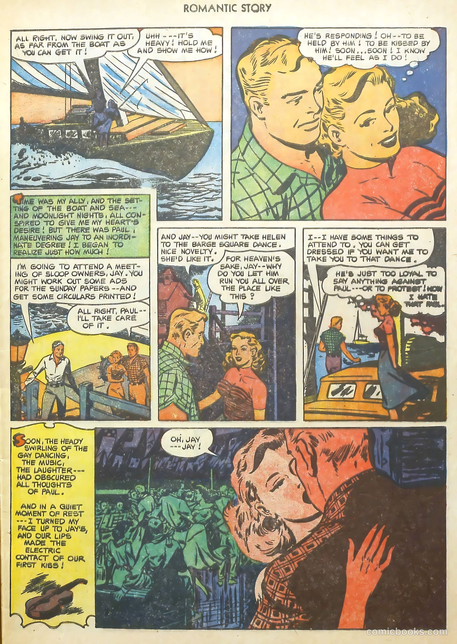 Romantic Story #22 (1953) — page 5 of 36