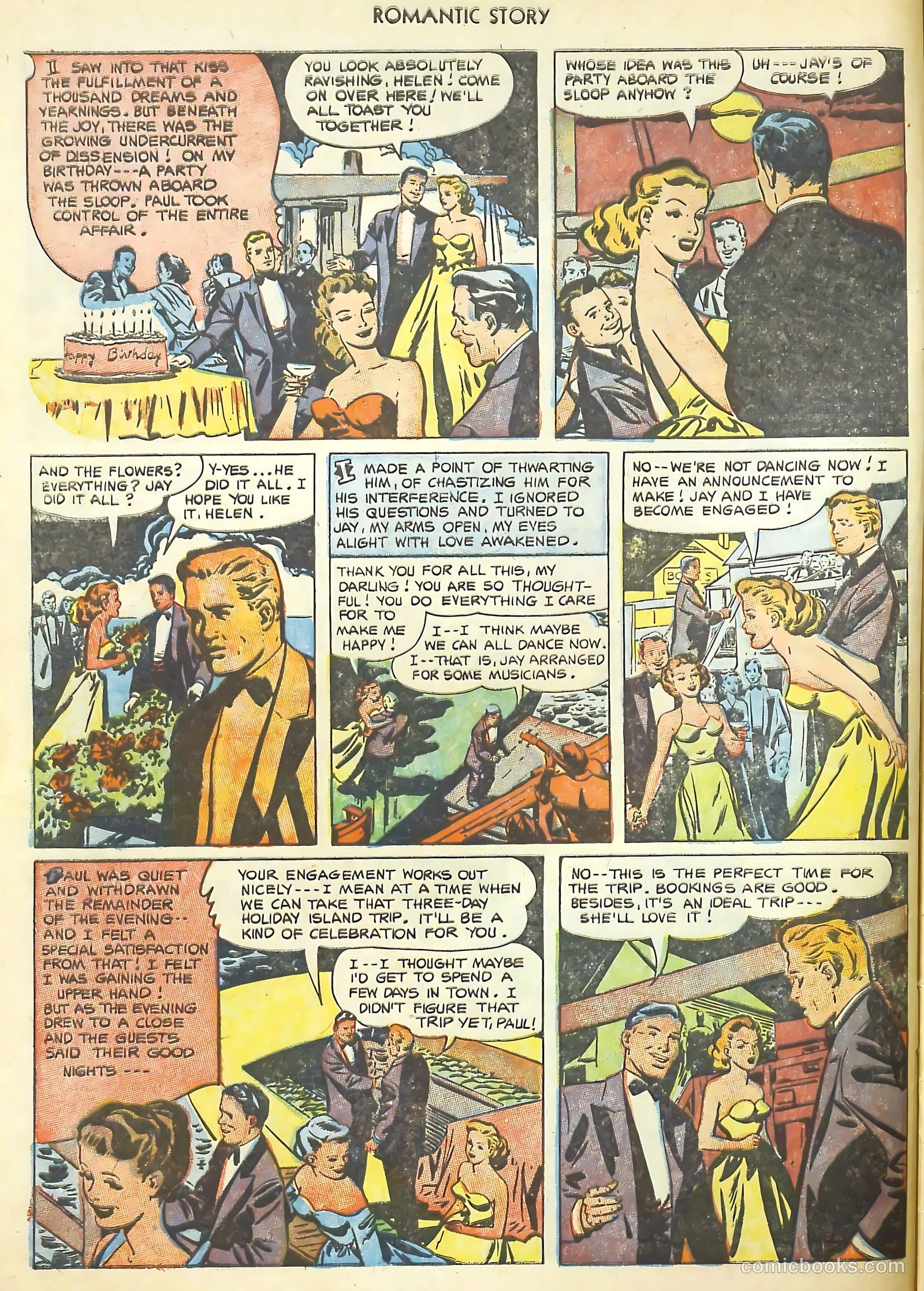 Romantic Story #22 (1953) — page 6 of 36