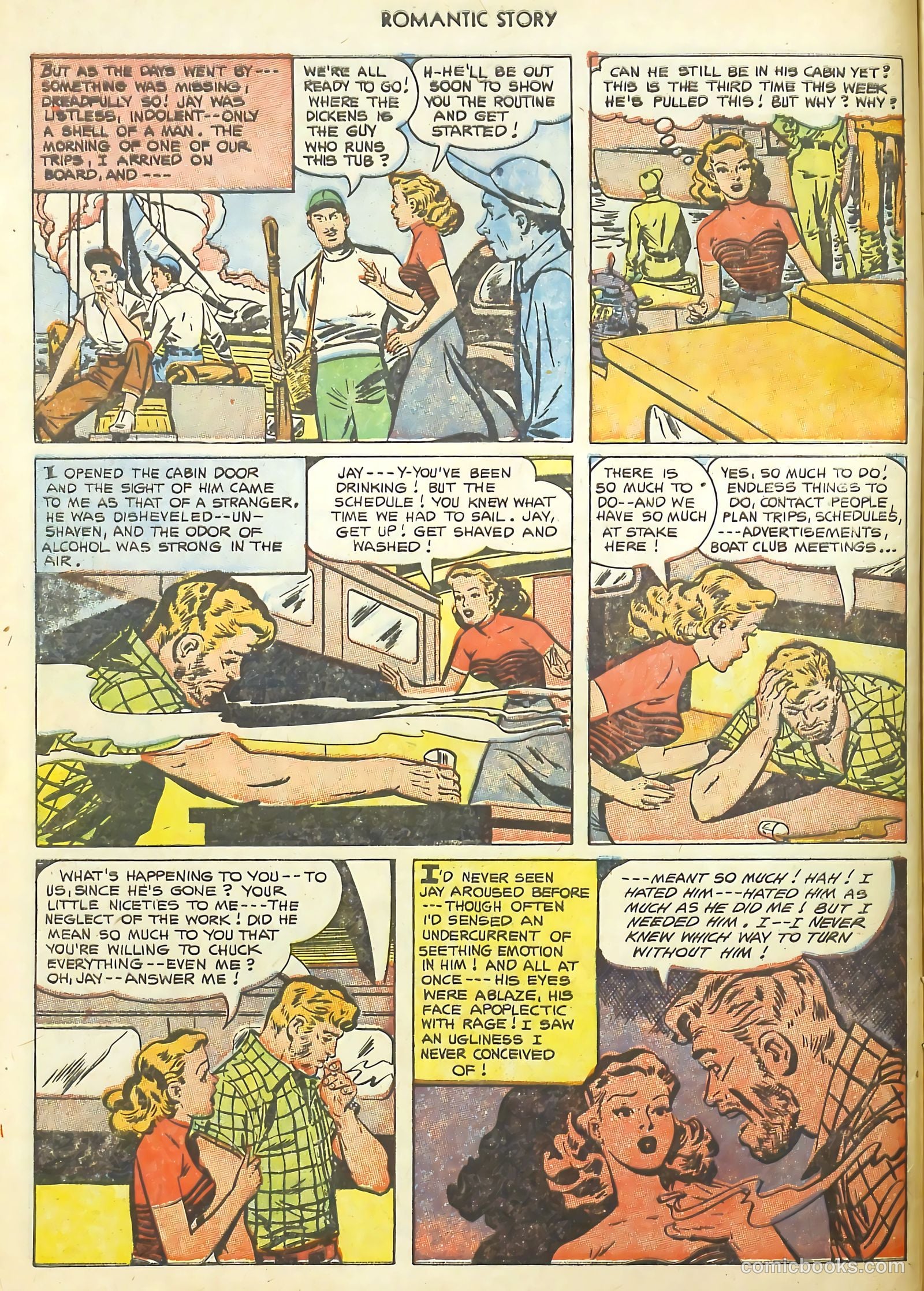Romantic Story #22 (1953) — page 10 of 36