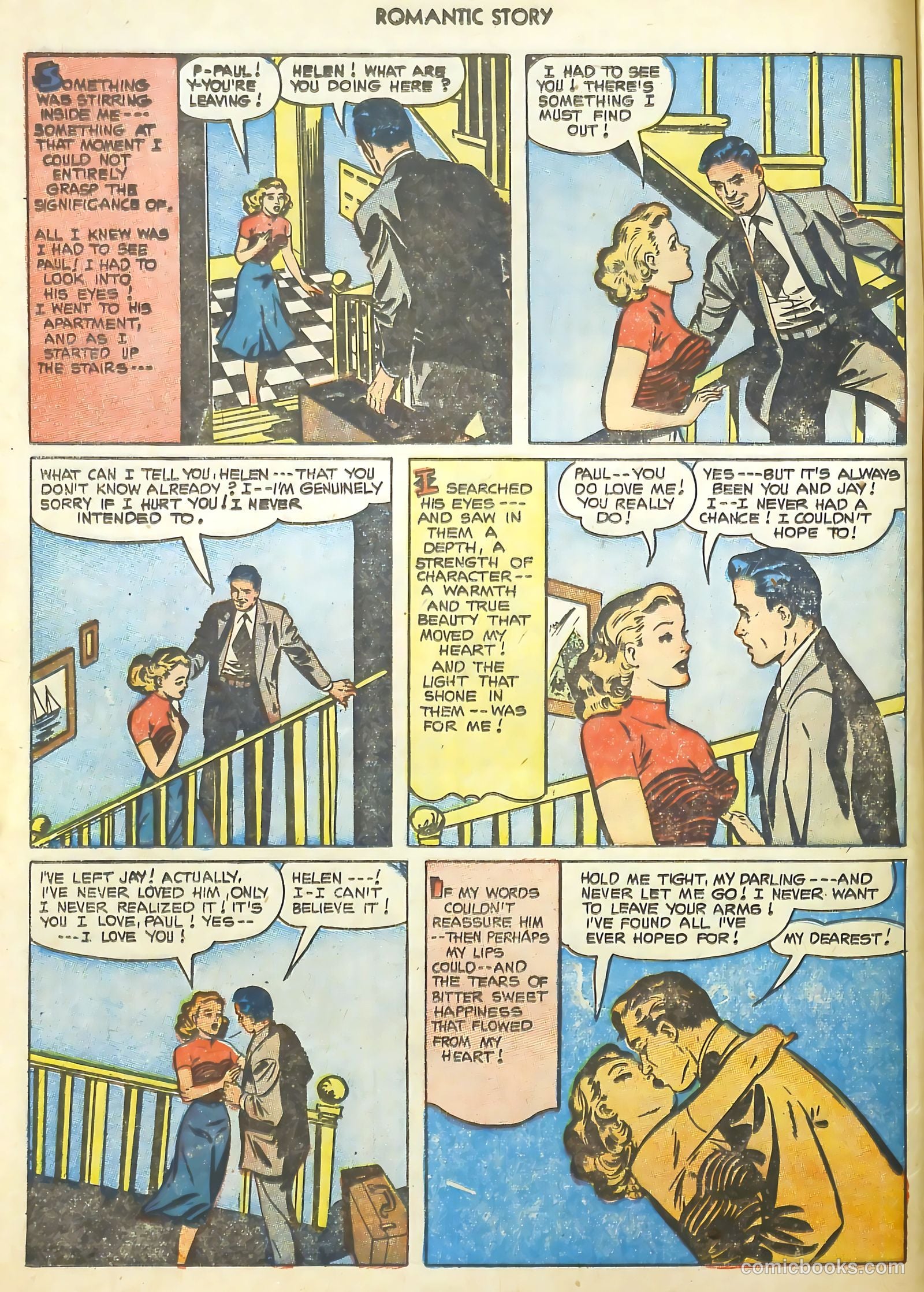 Romantic Story #22 (1953) — page 12 of 36