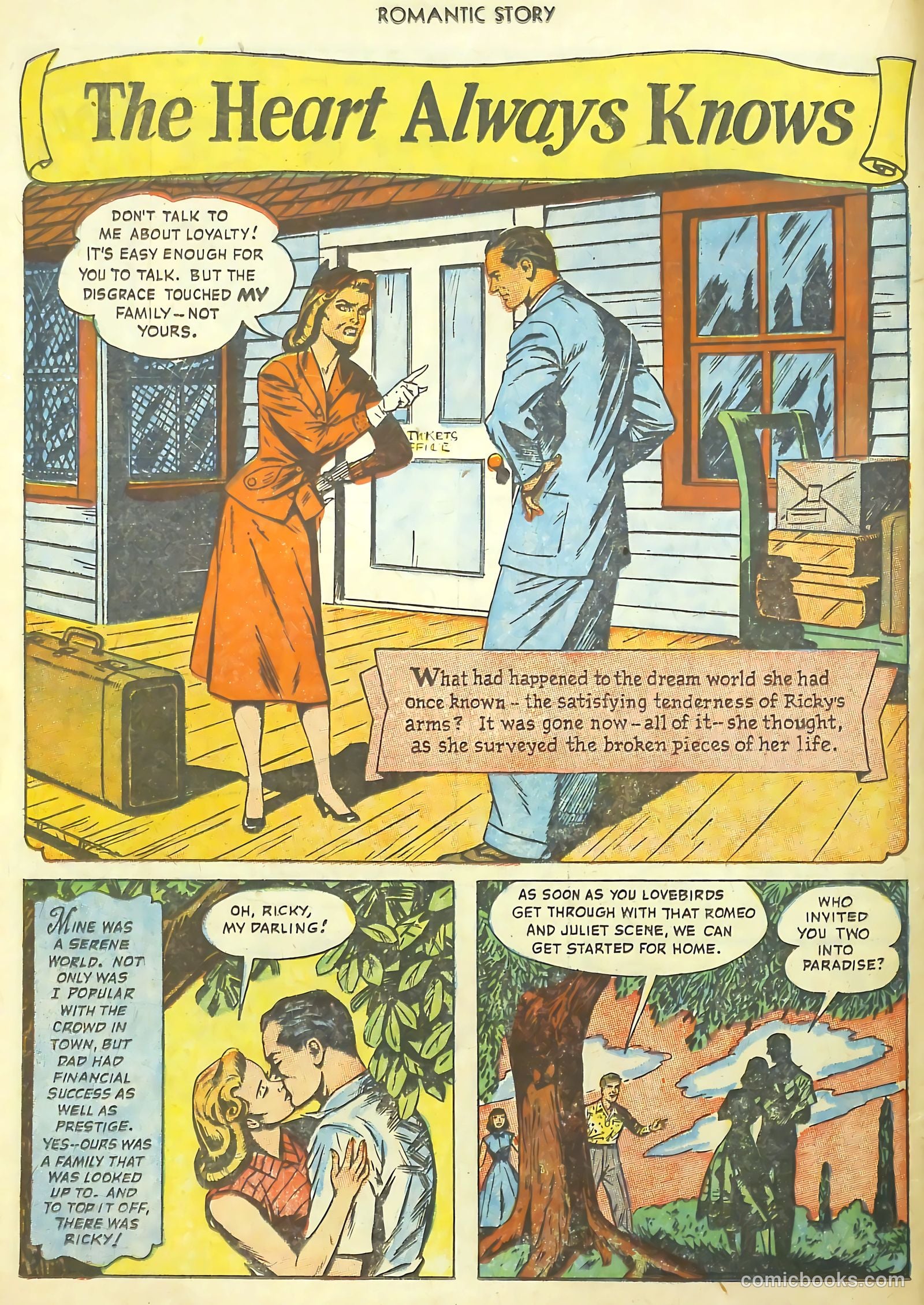 Romantic Story #22 (1953) — page 14 of 36