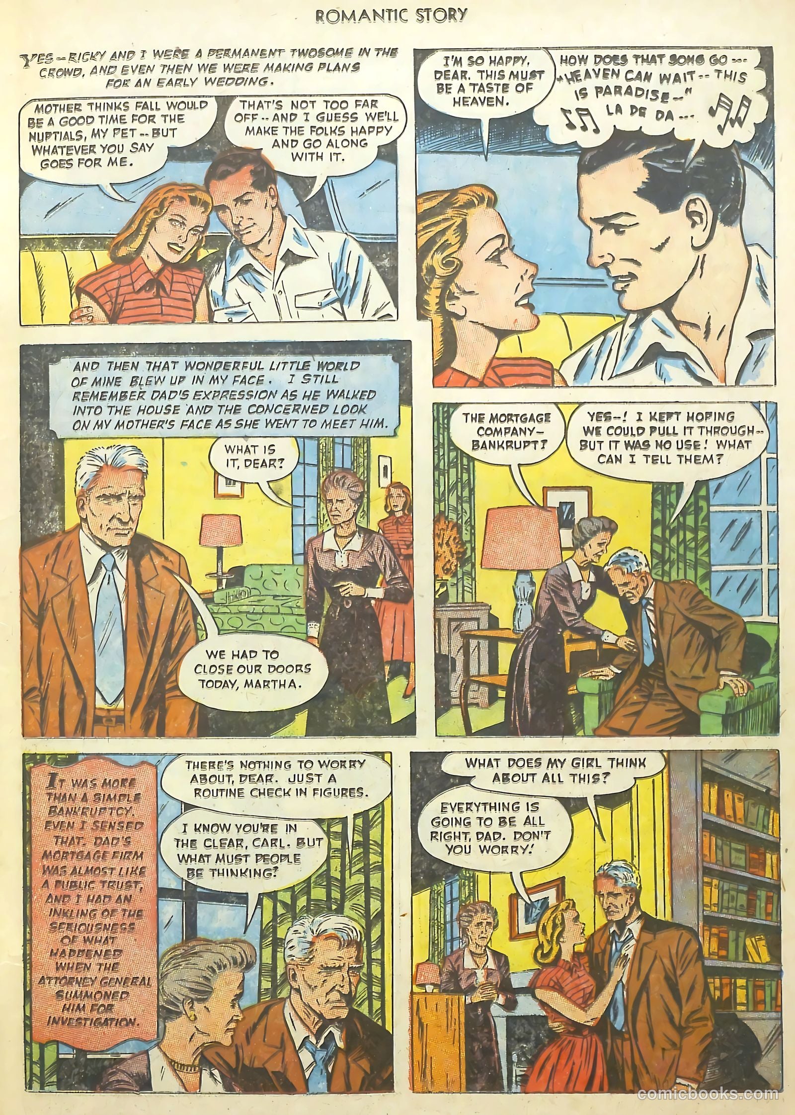 Romantic Story #22 (1953) — page 15 of 36