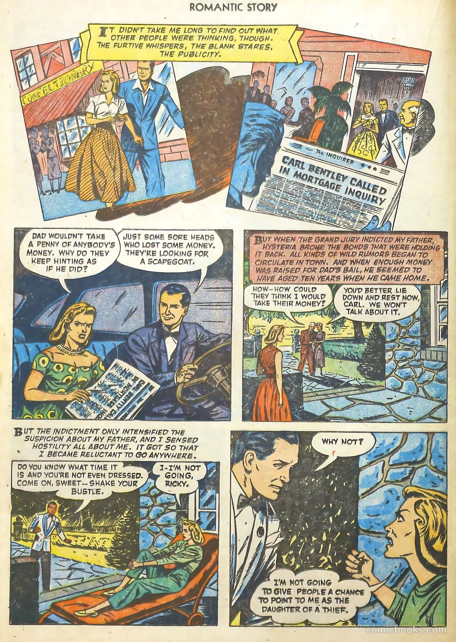 Romantic Story #22 (1953) — page 16 of 36
