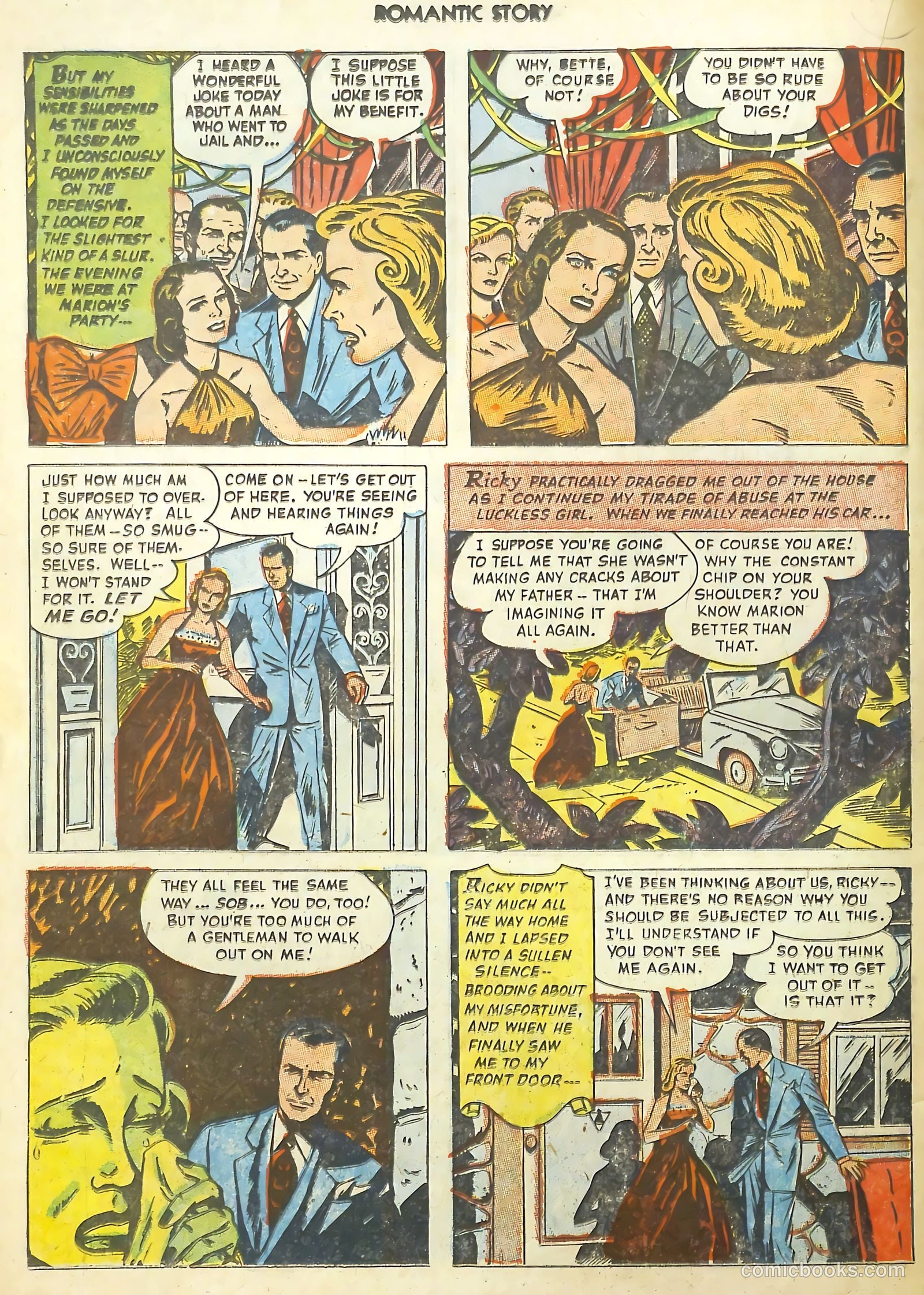 Romantic Story #22 (1953) — page 18 of 36