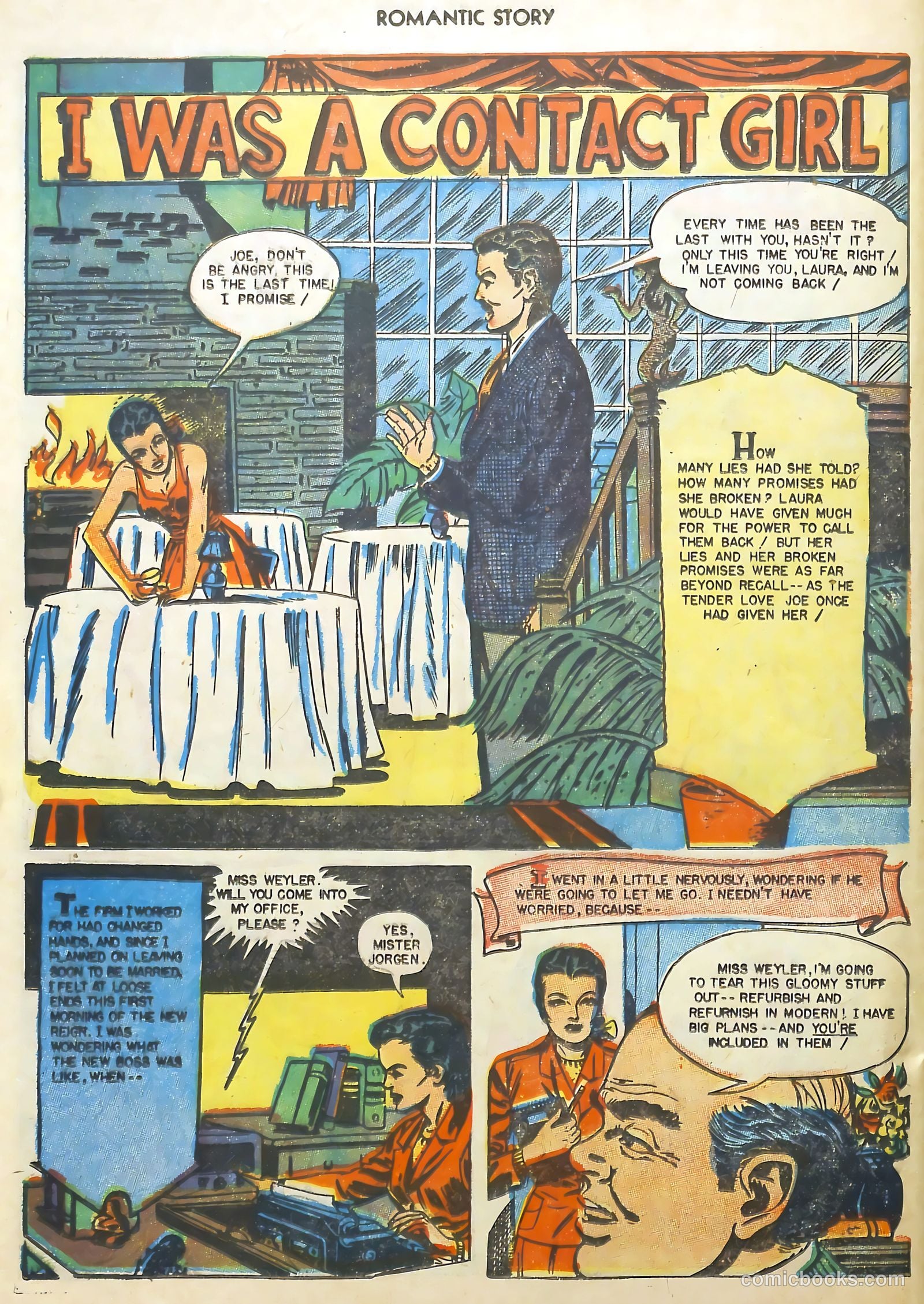 Romantic Story #22 (1953) — page 24 of 36