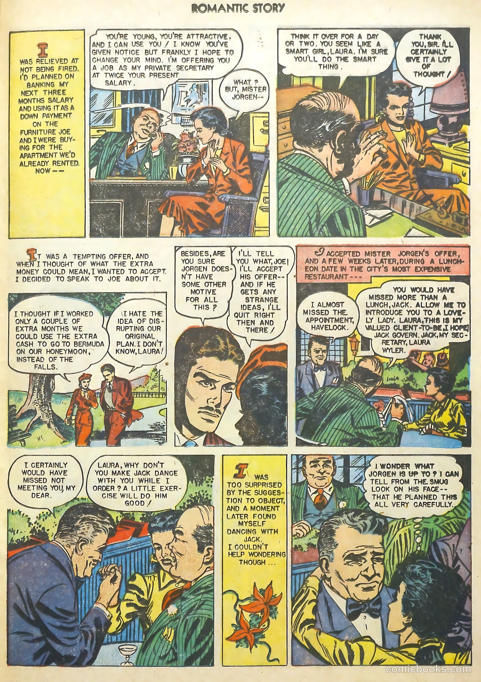 Romantic Story #22 (1953) — page 25 of 36