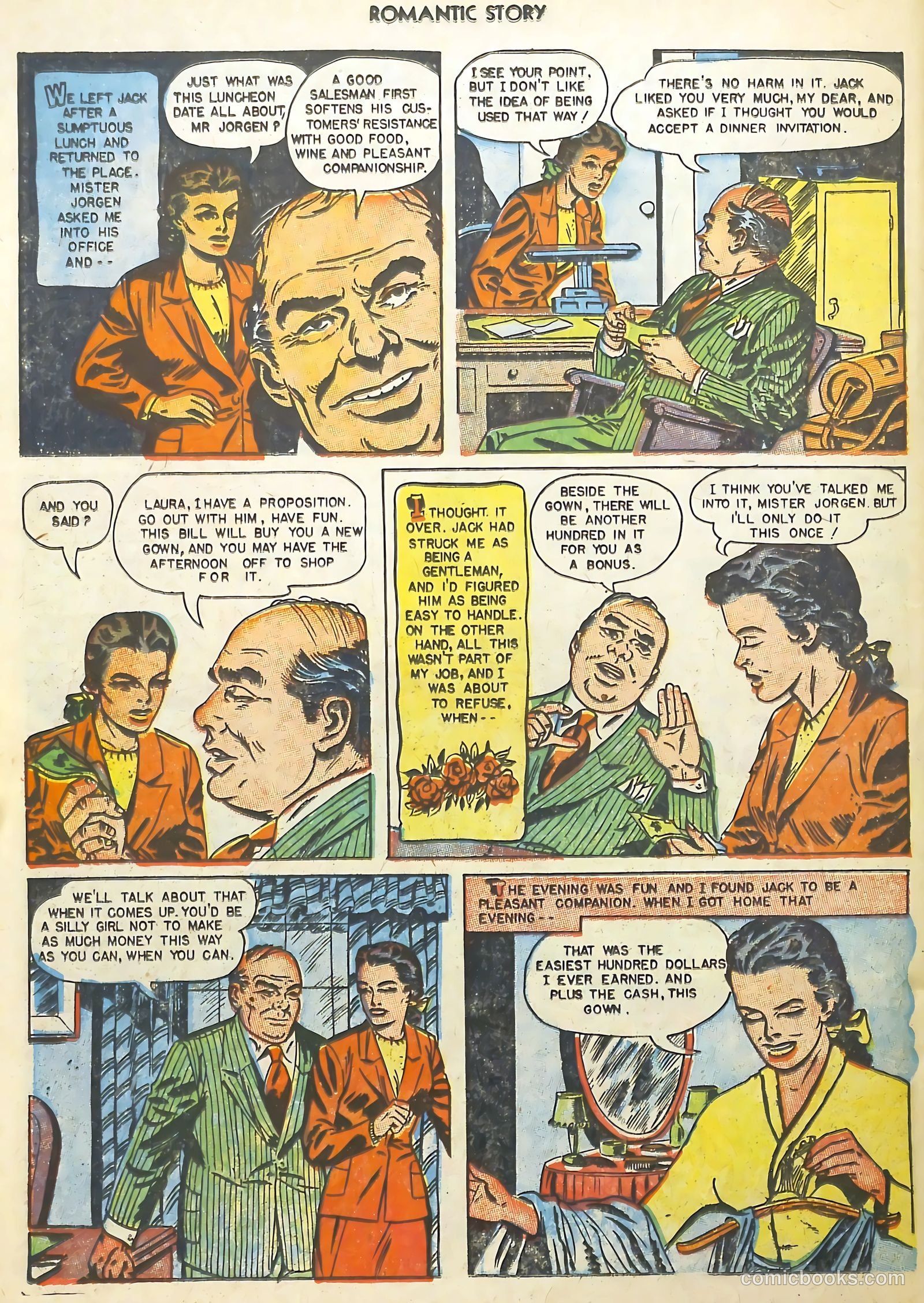 Romantic Story #22 (1953) — page 26 of 36