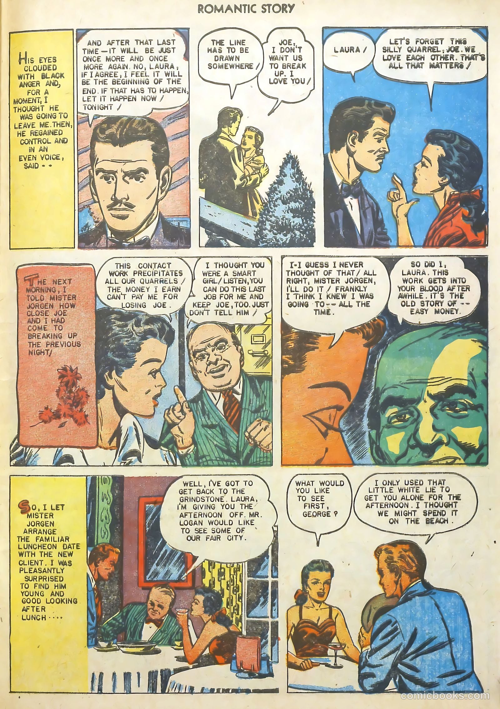 Romantic Story #22 (1953) — page 29 of 36