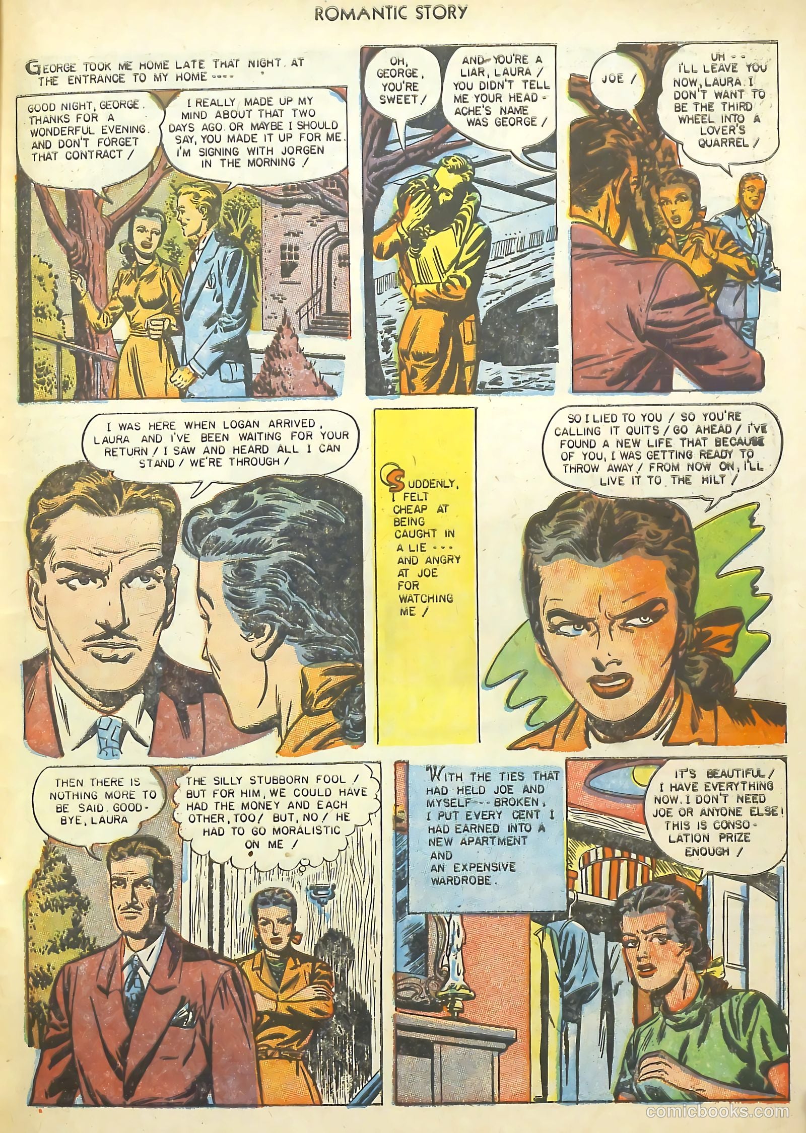 Romantic Story #22 (1953) — page 31 of 36