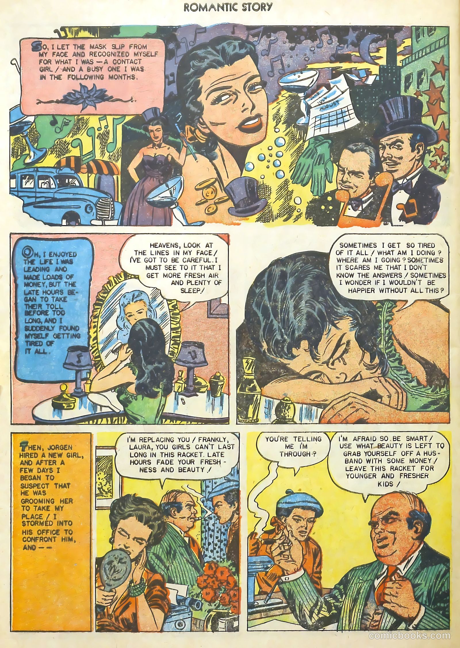 Romantic Story #22 (1953) — page 32 of 36